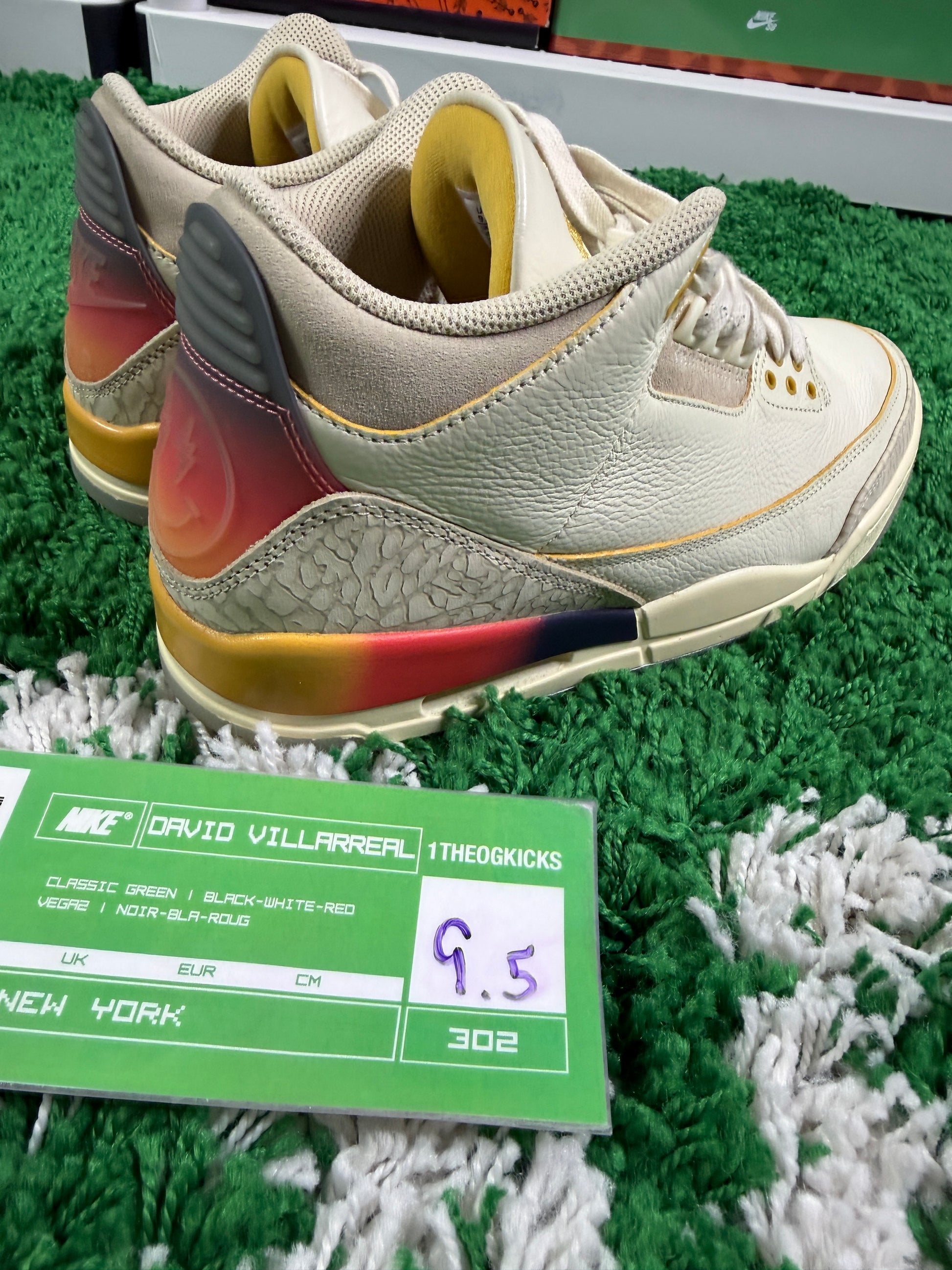 Jordan 3 J Balvin - Size 9.5