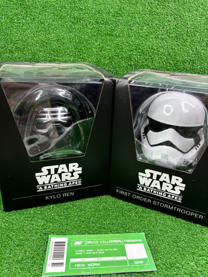 BAPE Star Wars x Baby Milo Kylo Ren + Stormtrooper Figure - Set