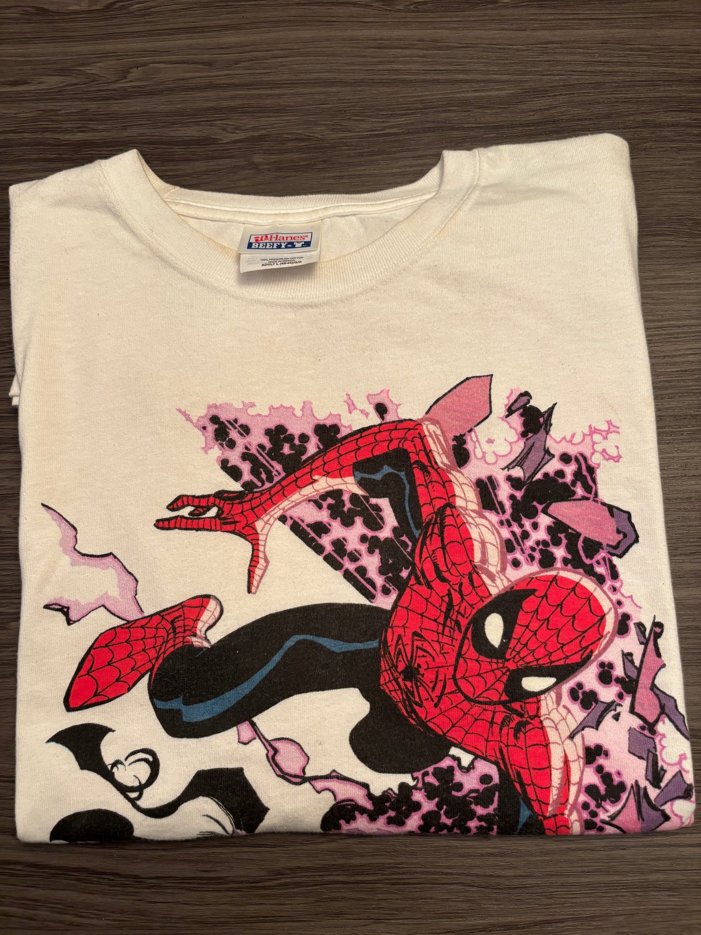 Vintage Spider-Man Tee Shirt - Size L