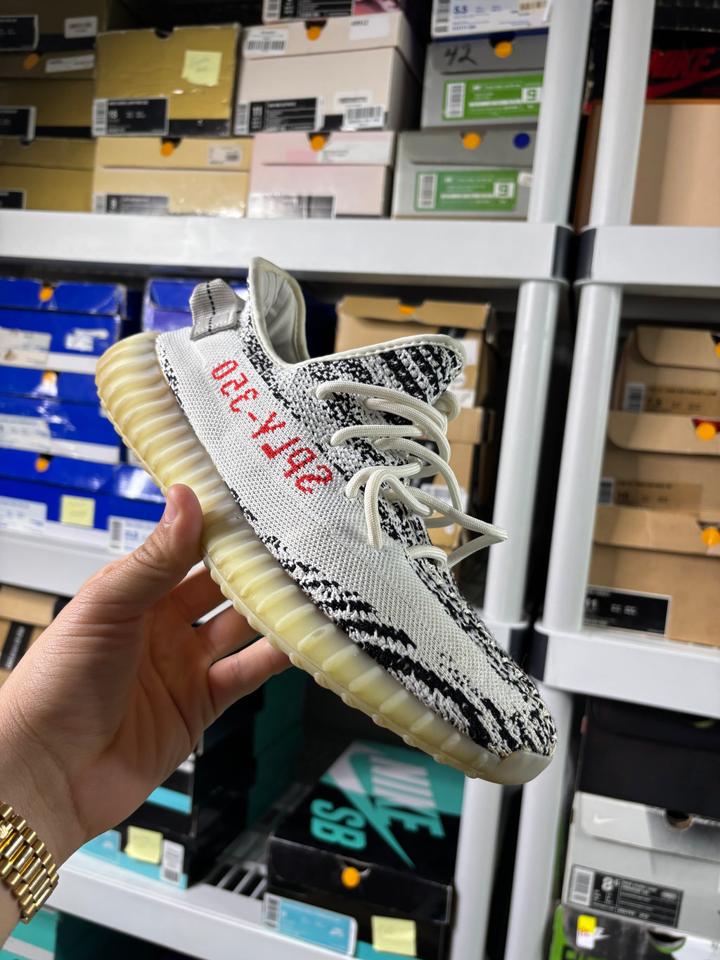 Yeezy Boost 350 Zebra - Size 8