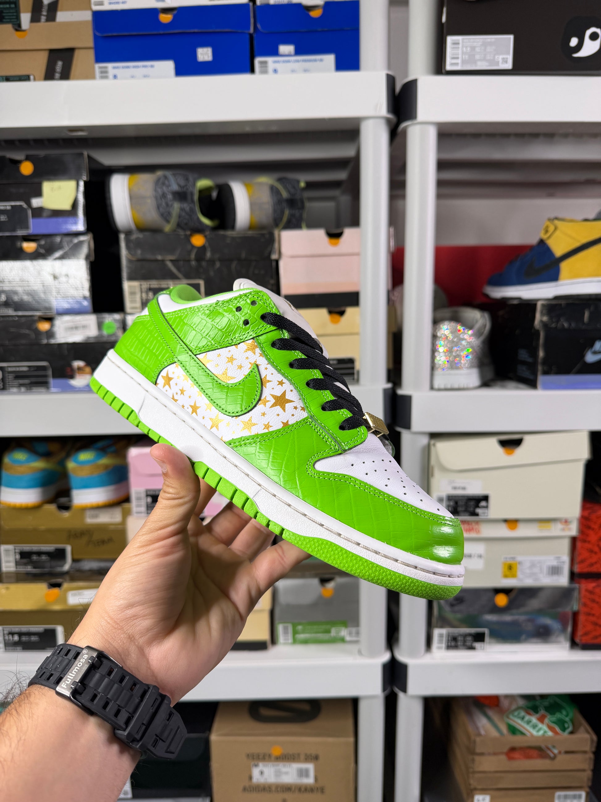 Nike Sb Supreme Mean Green's - Size 9