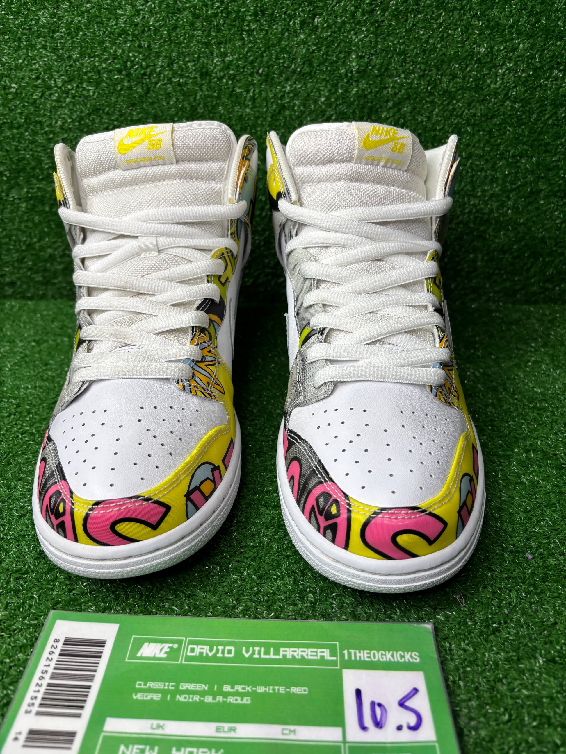 Nike Sb De La Soul High - Size 10.5