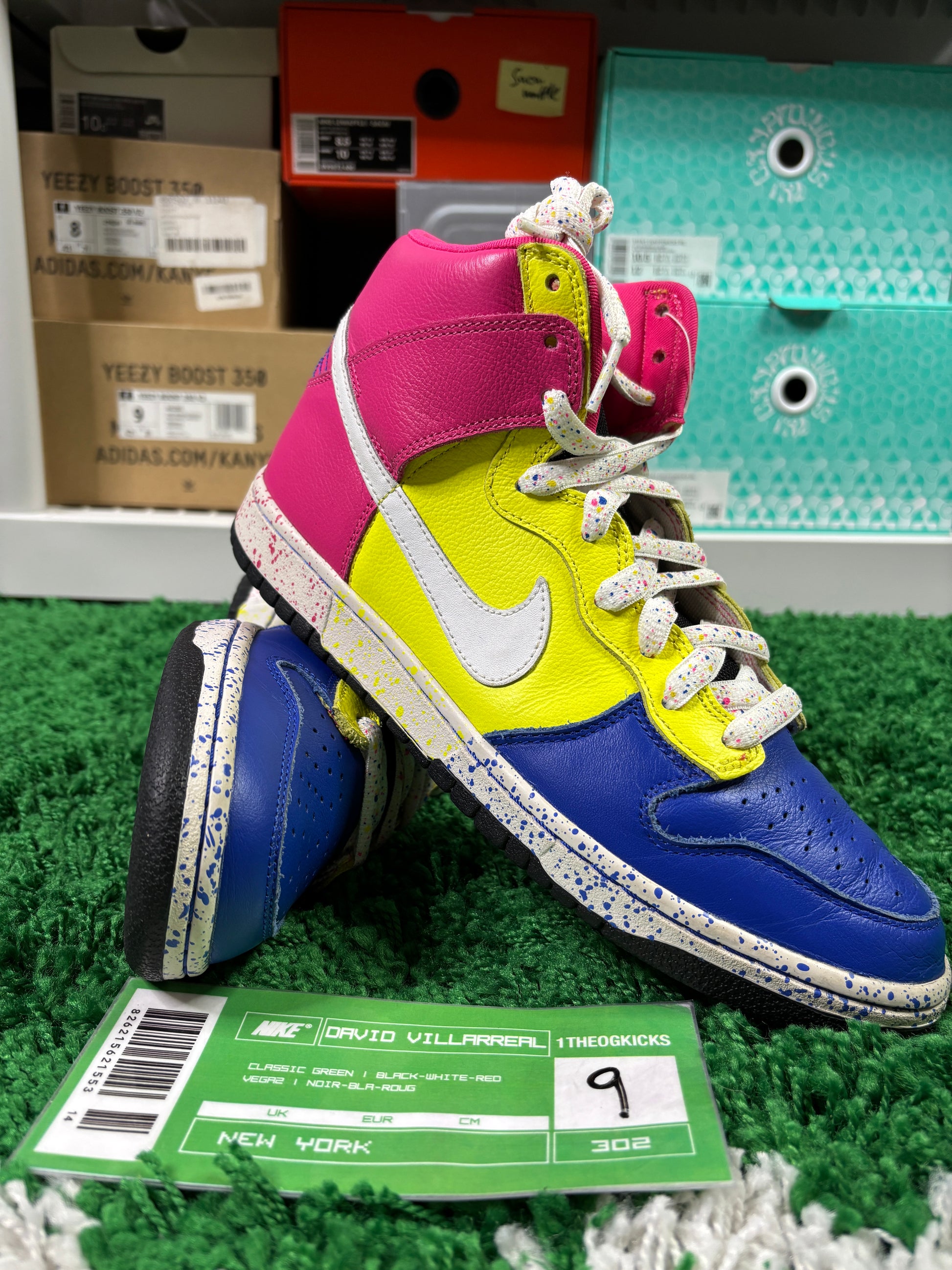 Nike Sb Ron Cameron Sample Set - Size 9