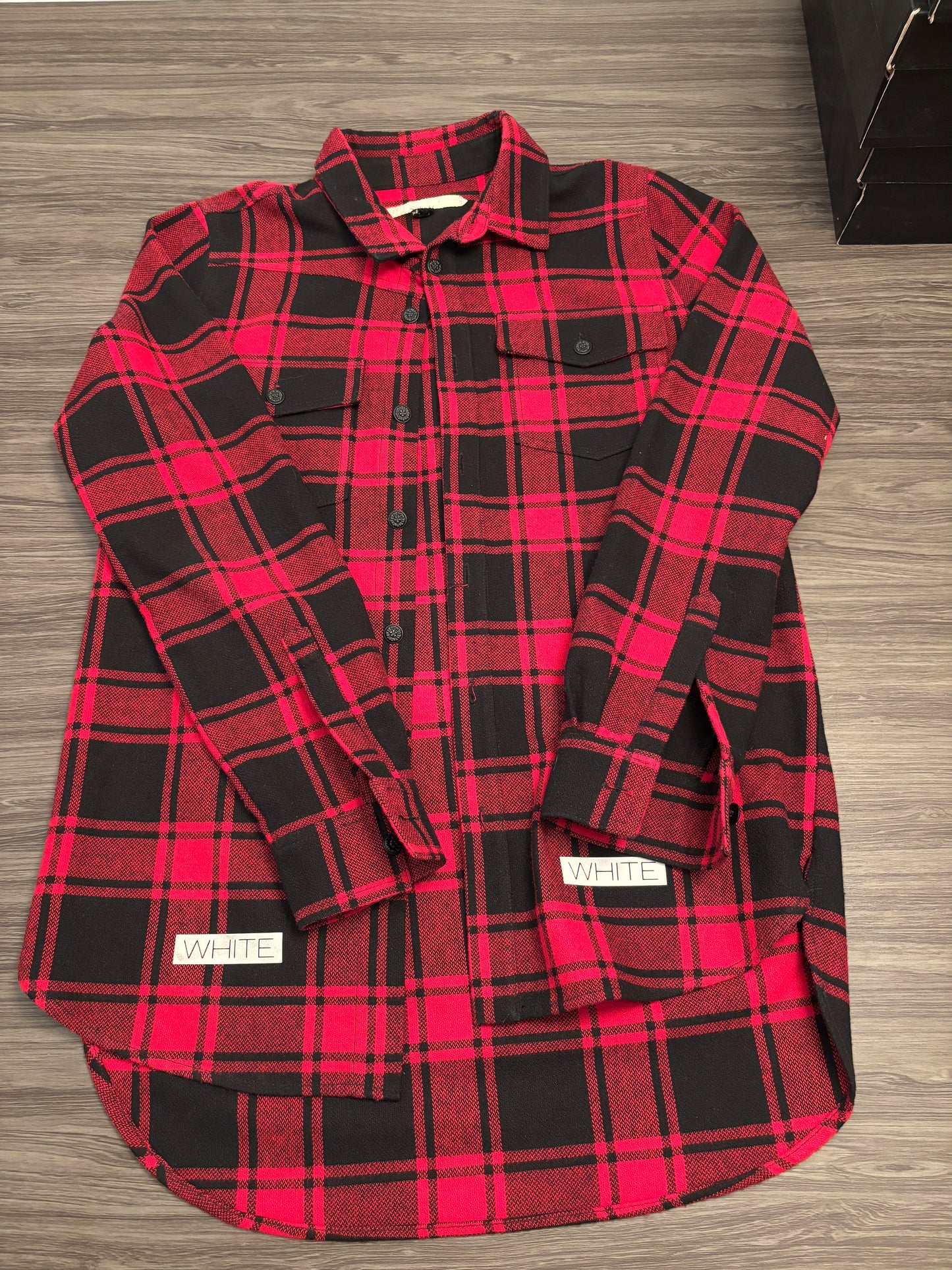 Off-White 13 red flannel - Size XXS