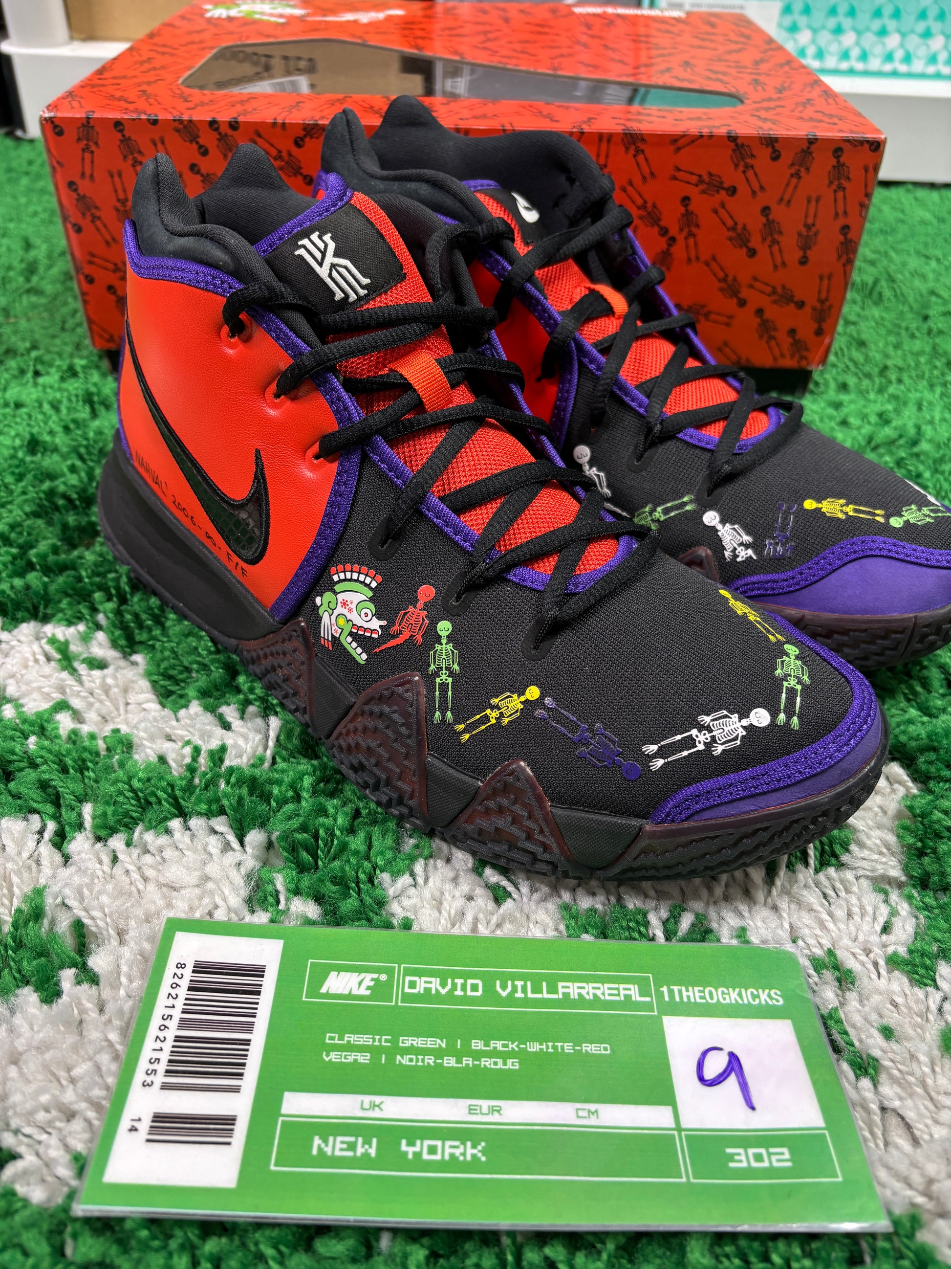 Nike Kyrie Day of the Dead Sample - Size 8.5