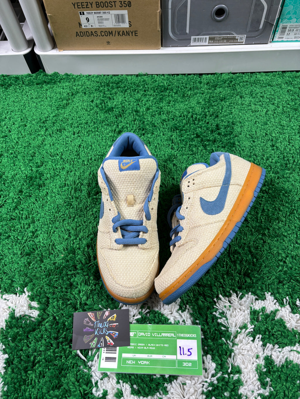 Nike Sb Blue Hemps - Size 11.5