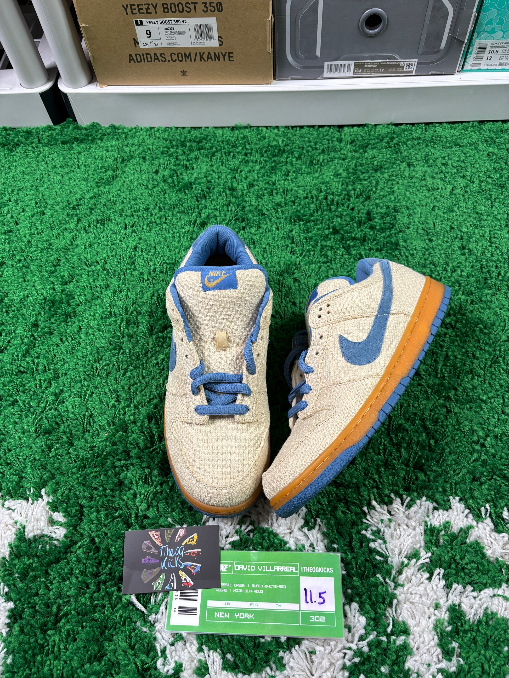 Nike Sb Blue Hemps - Size 11.5