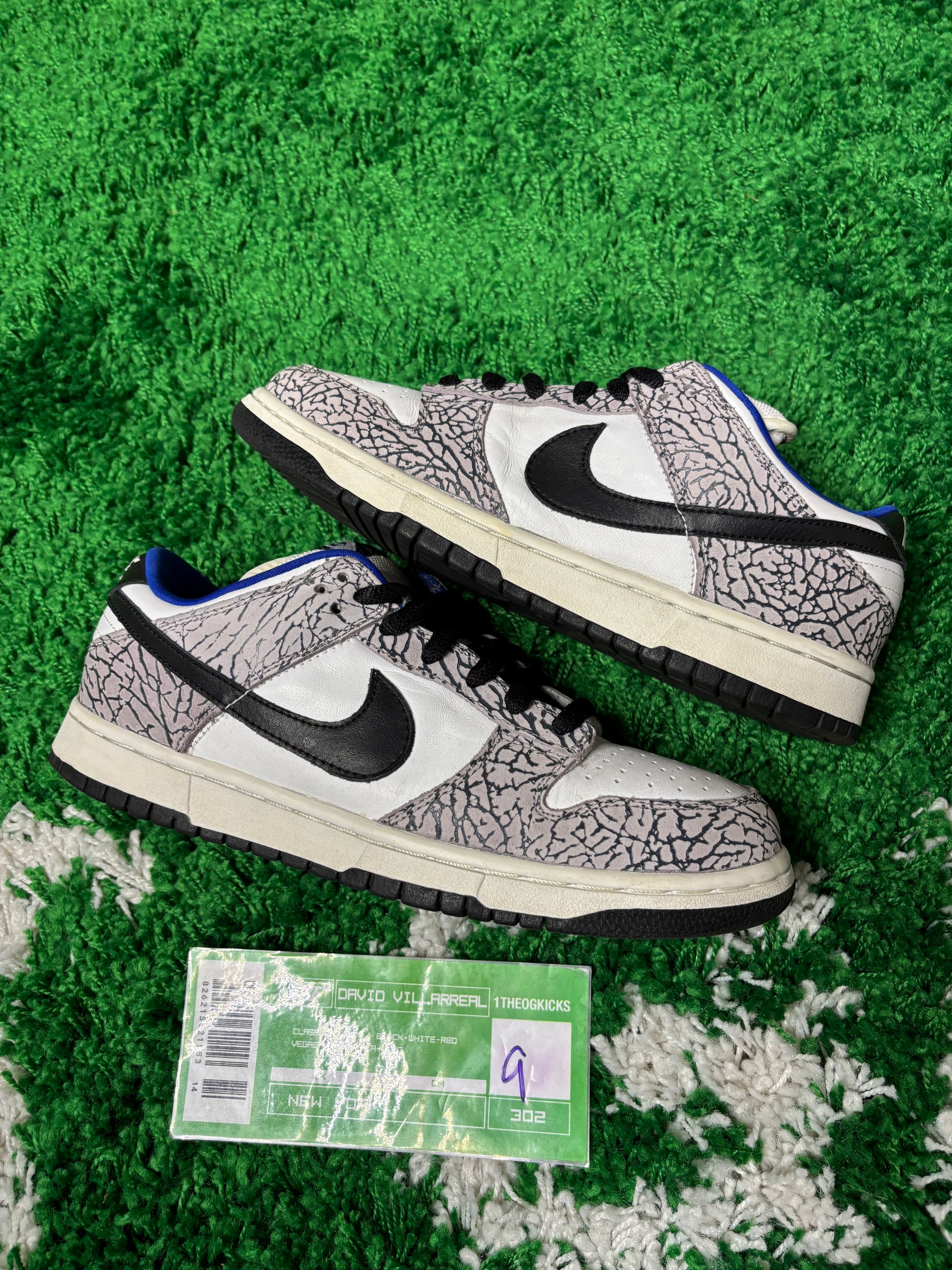 Nike Sb White Supreme Low - Size 9