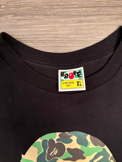 BAPE ABC Camo Big Ape Head Tee - Size XL