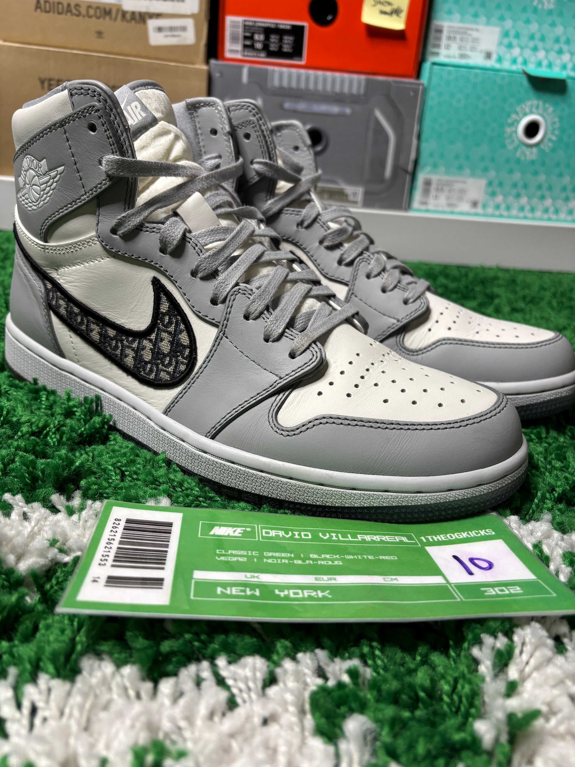 Air Jordan 1 Diors - Size 10