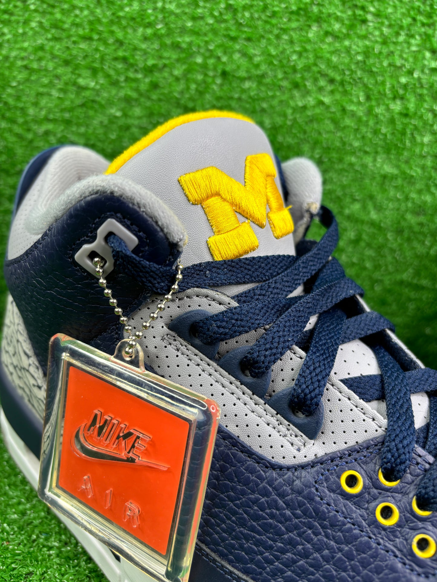 Air Jordan 3 Michigan Wolverines PE Sample - Size 12