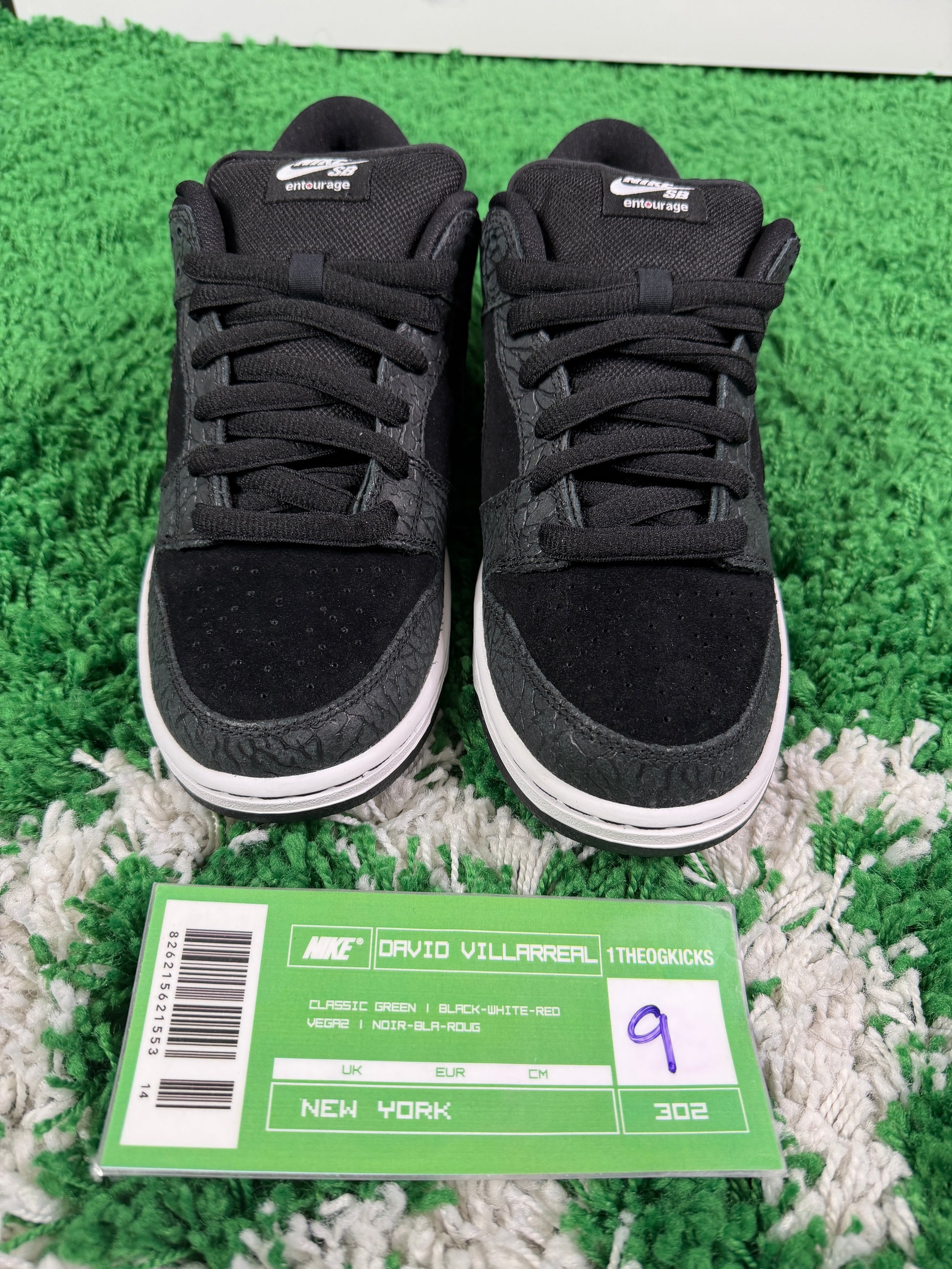 Nike Sb Entourage "Lights out" Samples - Size 9