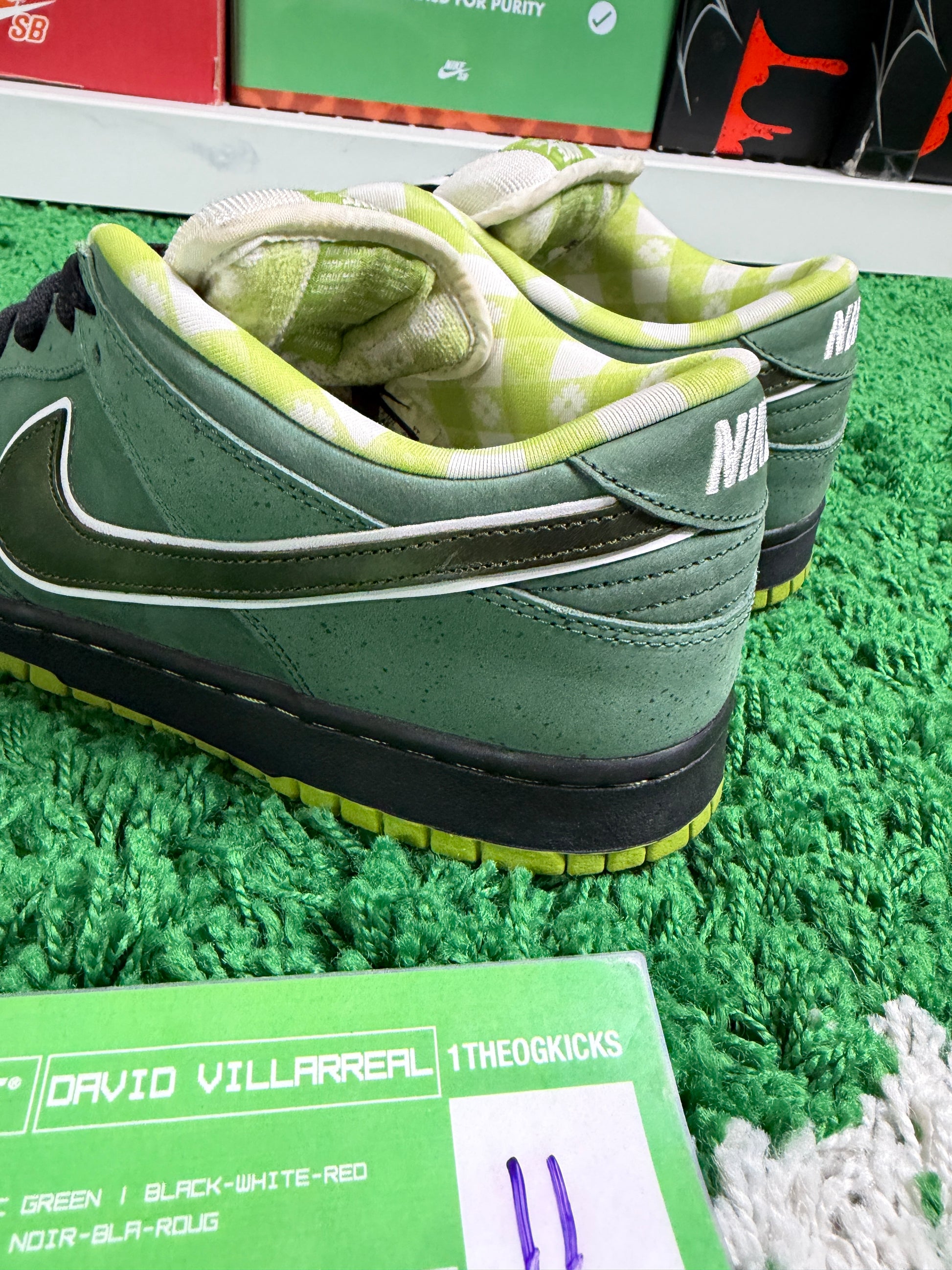 Nike Sb Green Lobsters - Size 11