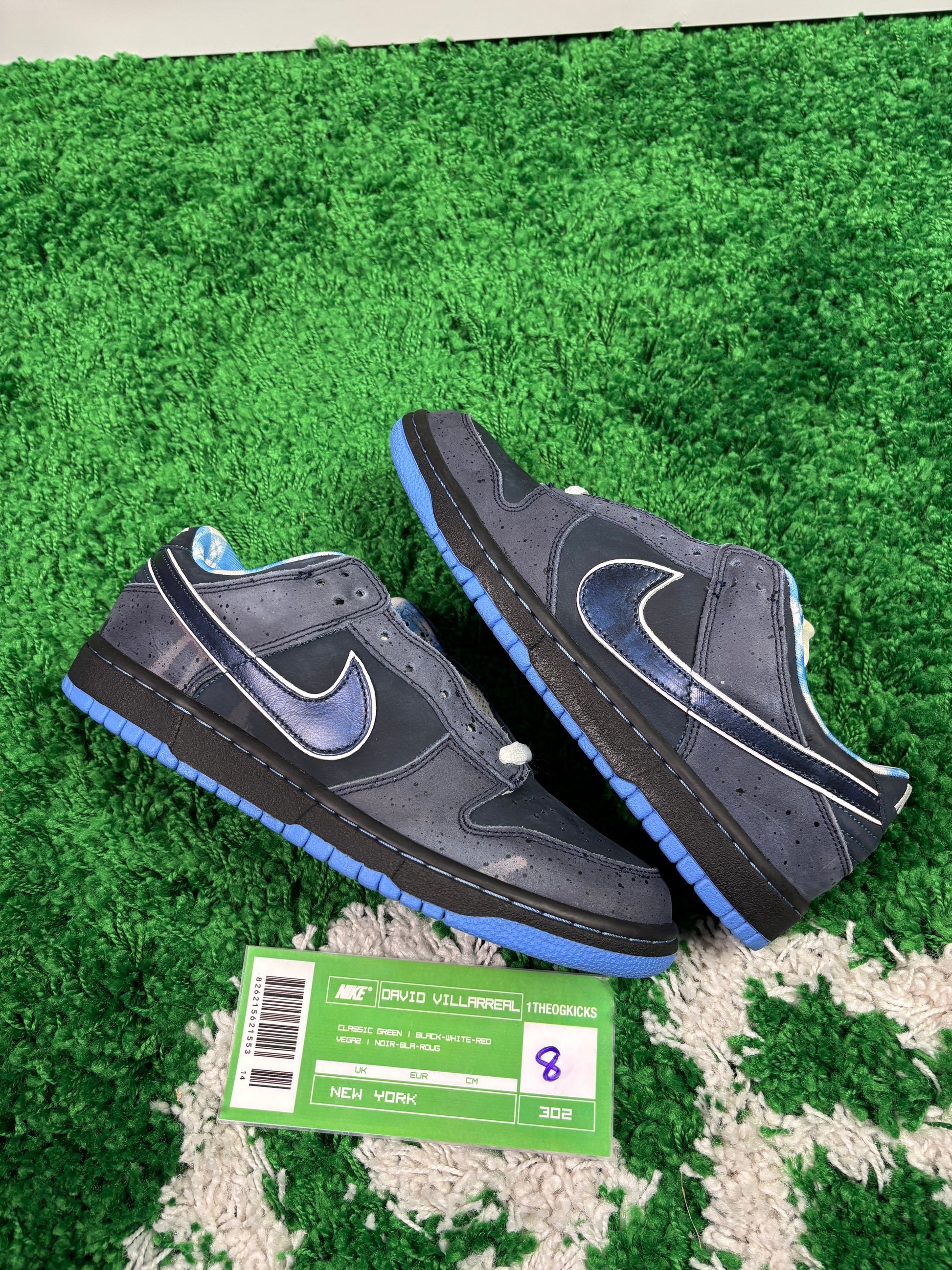 Nike Sb Blue Lobsters - Size 8