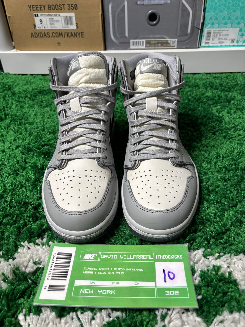 Air Jordan 1 Diors - Size 10