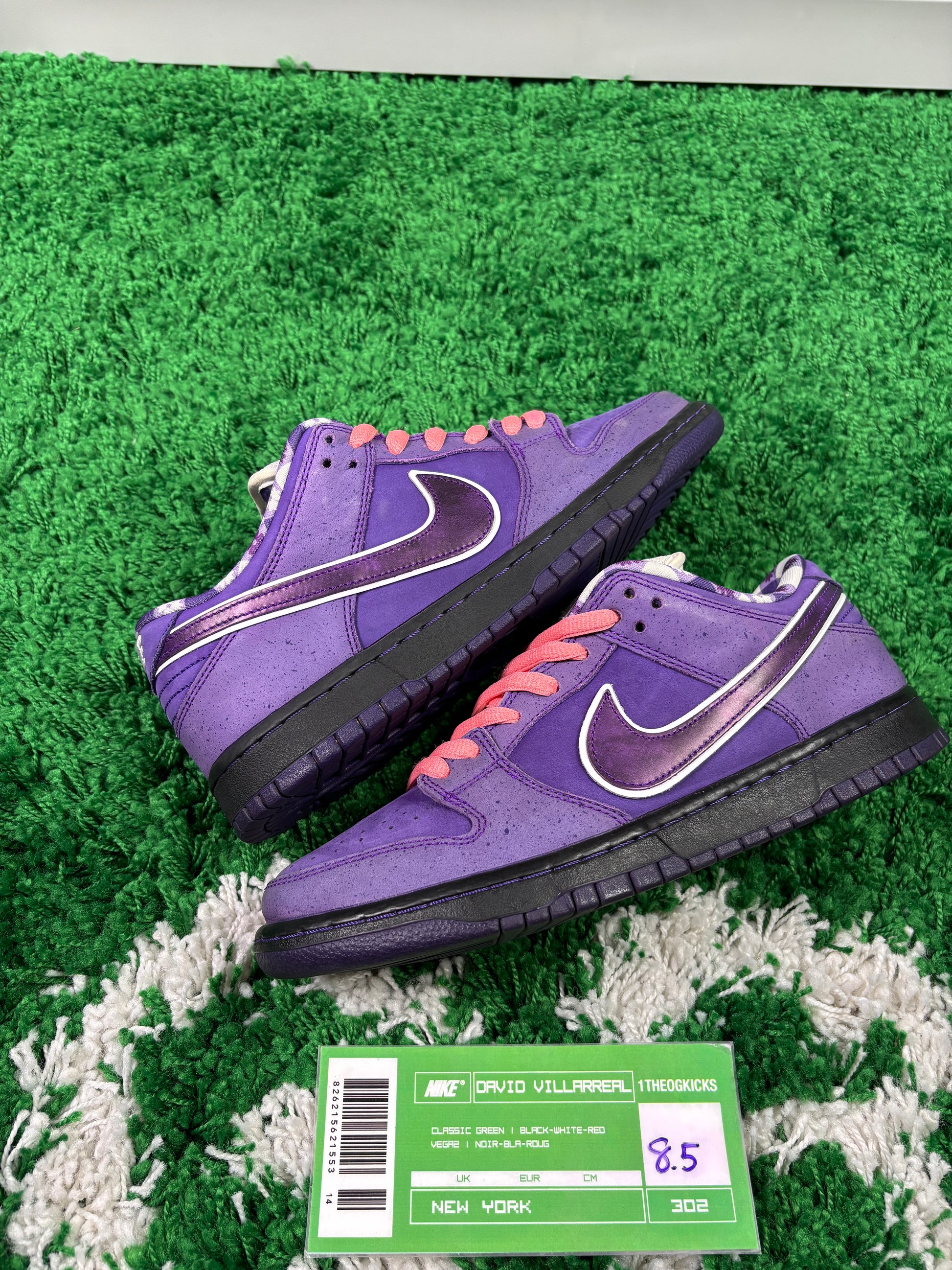 Nike Sb Purple Lobsters - Size 8.5