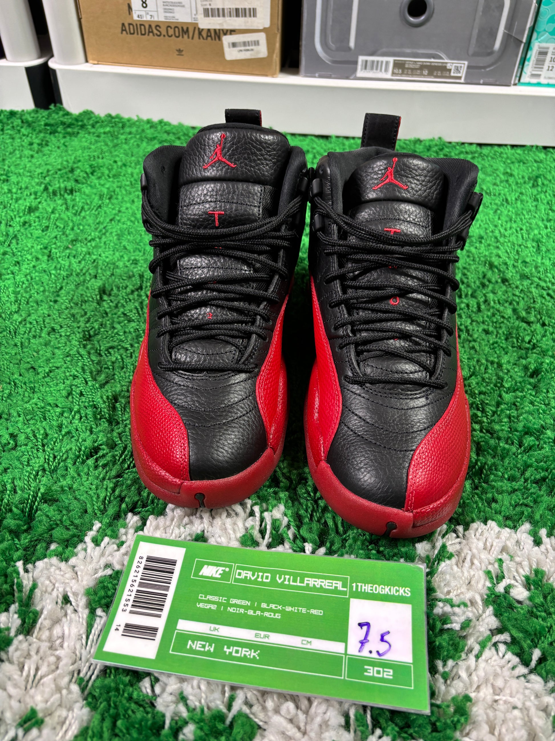 Jordan 12 Flu Game - Size 7.5