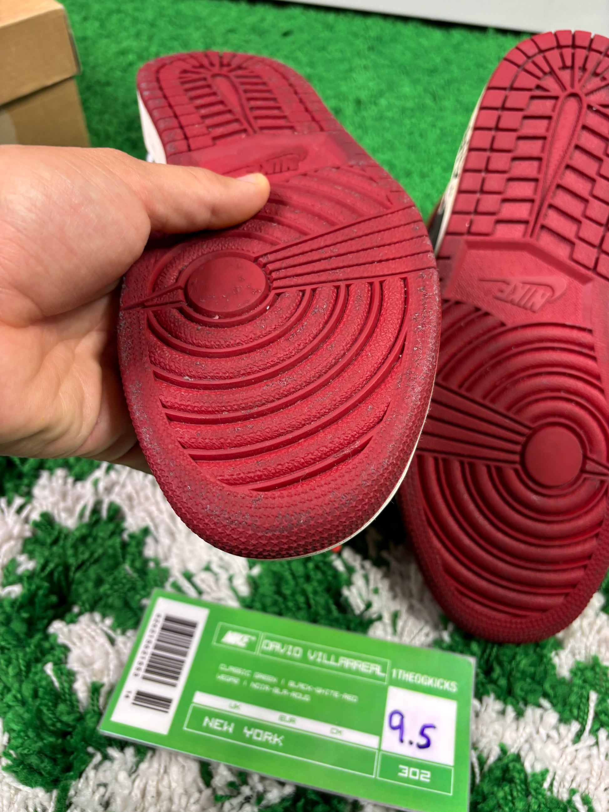 Jordan 1 OFF WHITE Chicago- size 9.5