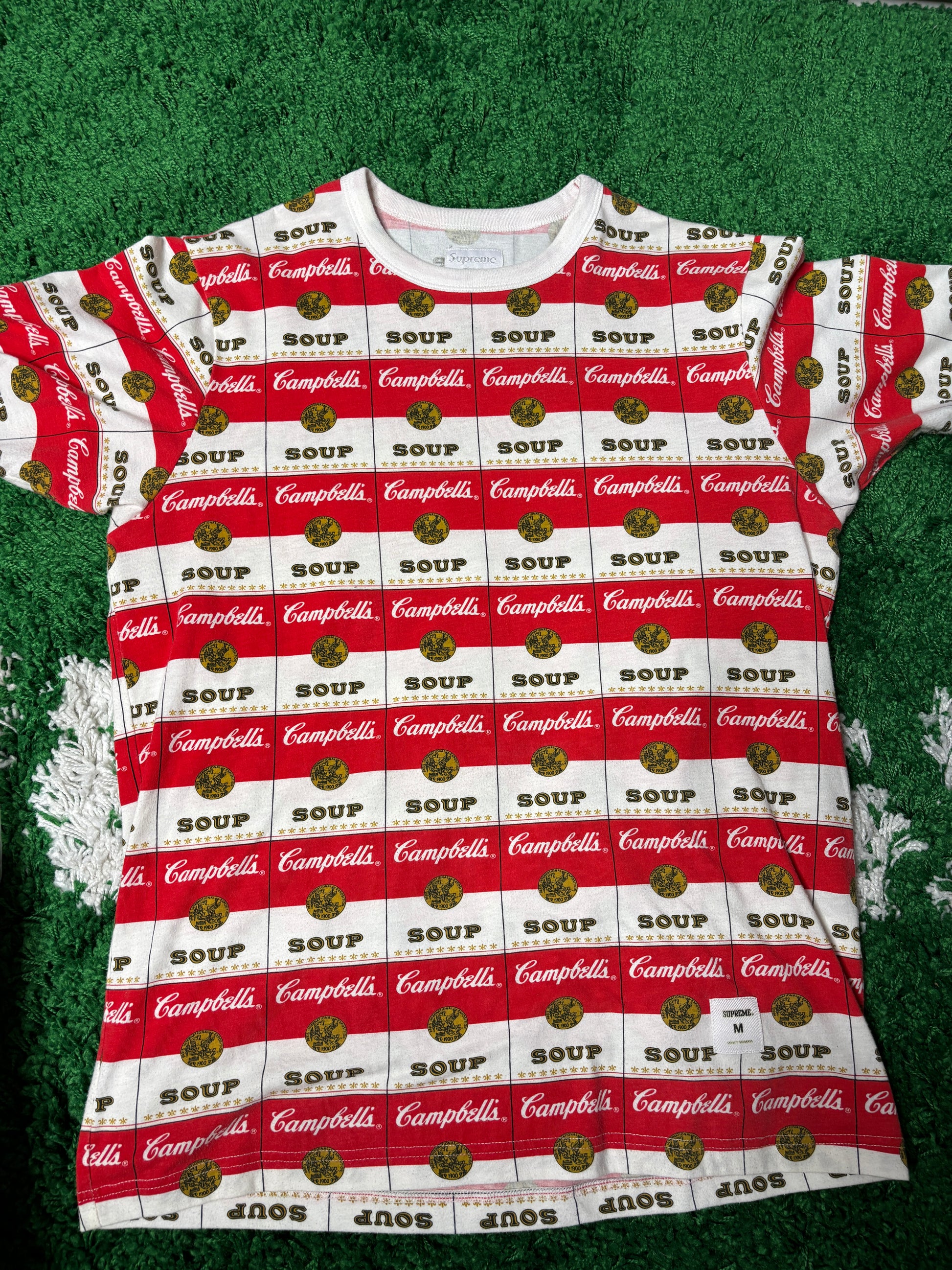 Supreme Campbell Soup Vans Sample - Size 9.5