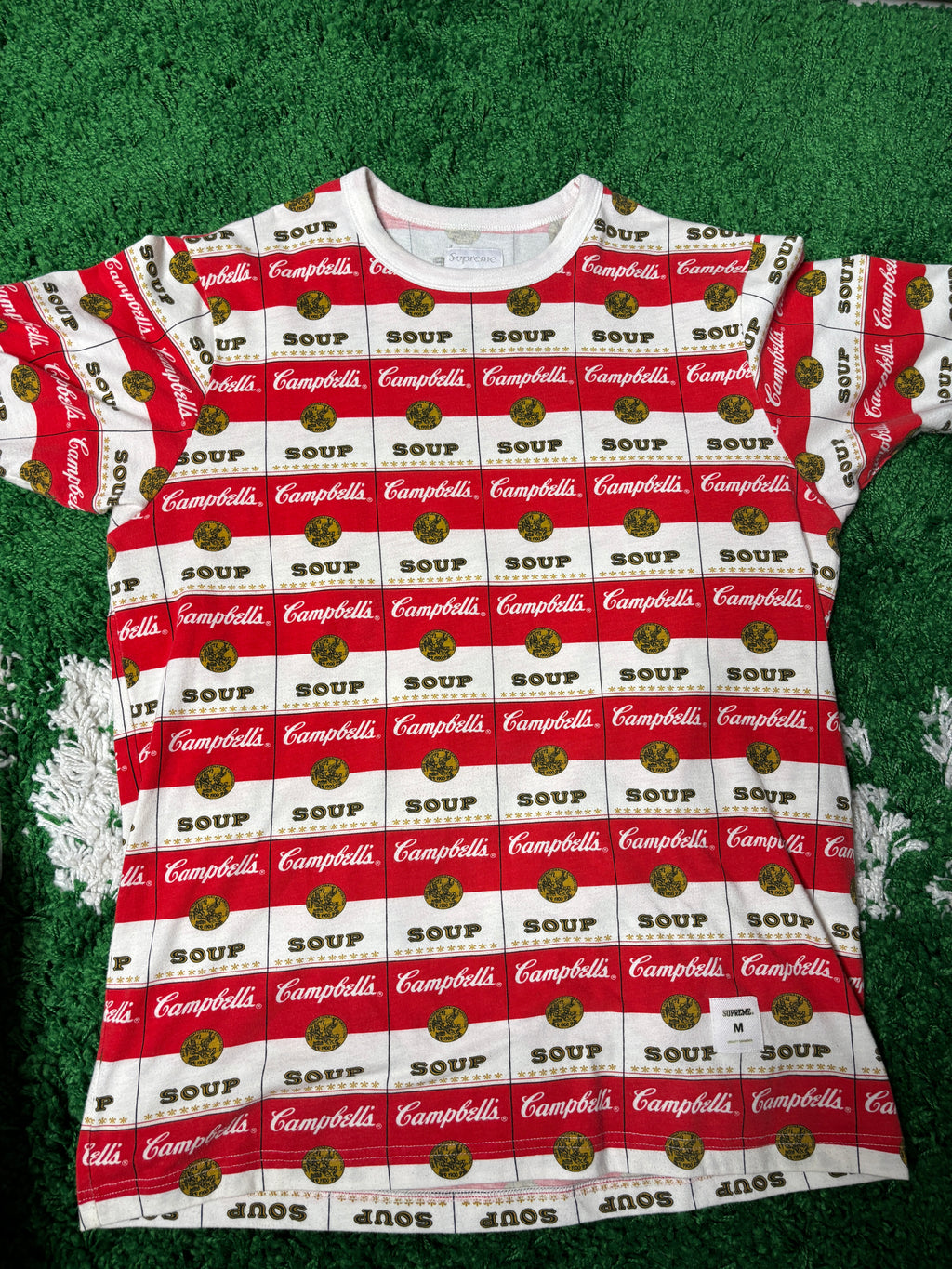 Supreme Campbell Soup Vans Sample - Size 9.5