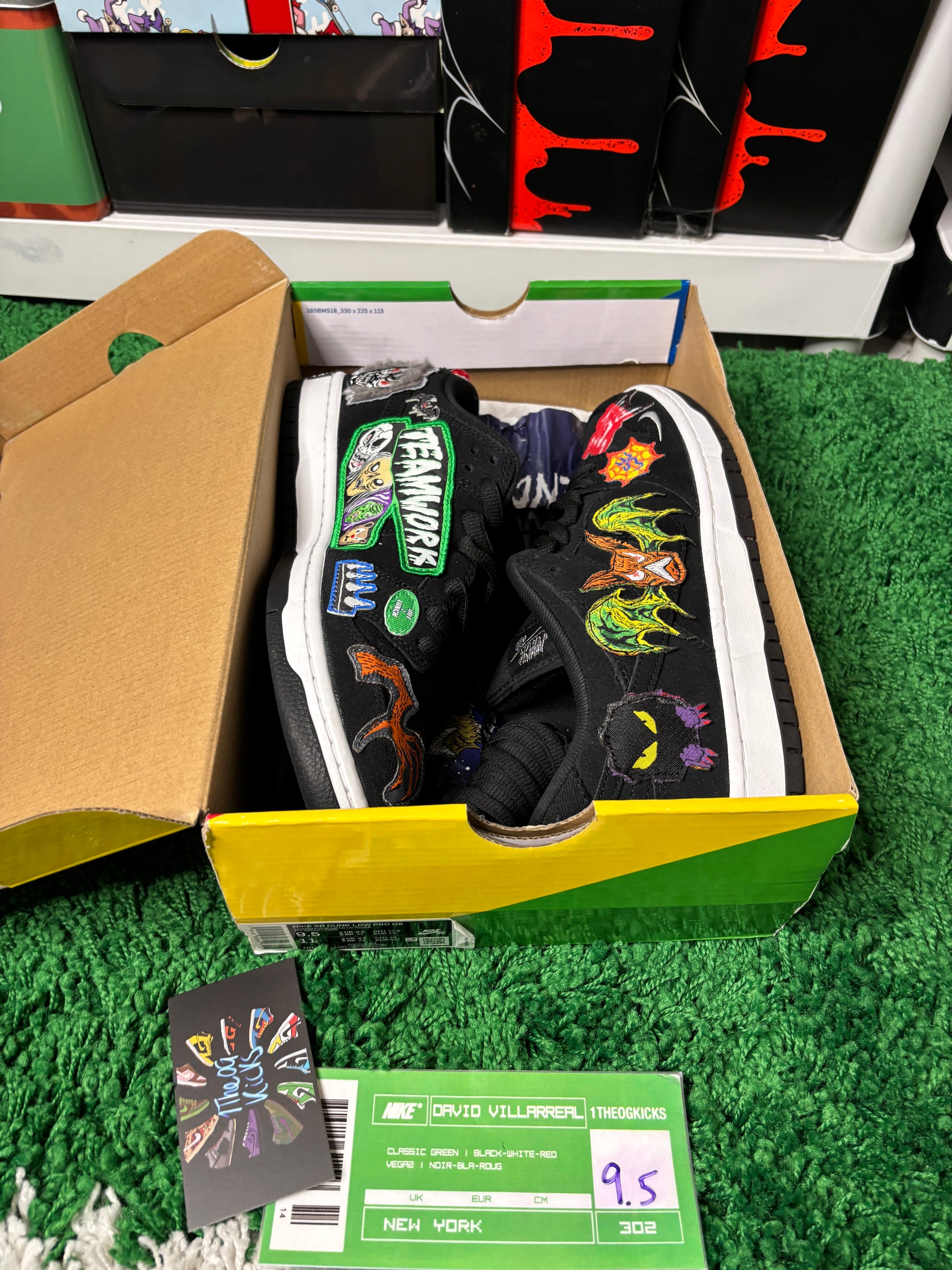 Nike Sb Nasty Neckface - Size 9.5