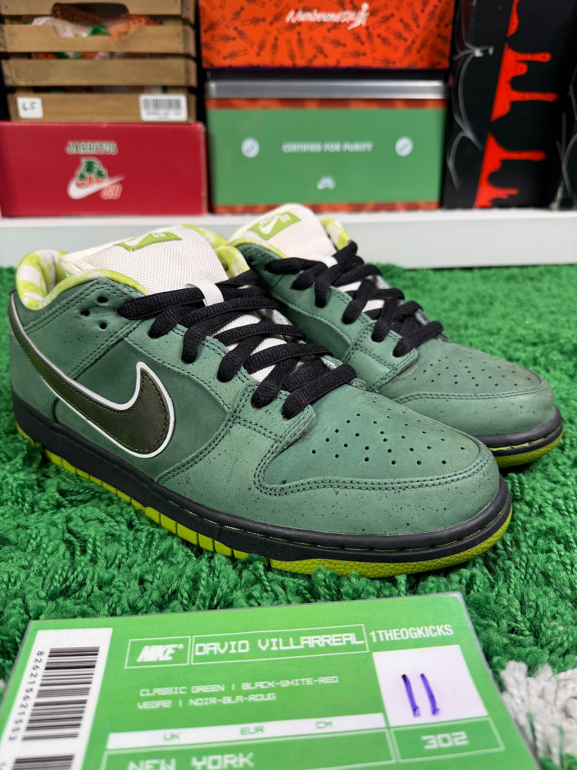 Nike Sb Green Lobsters - Size 11