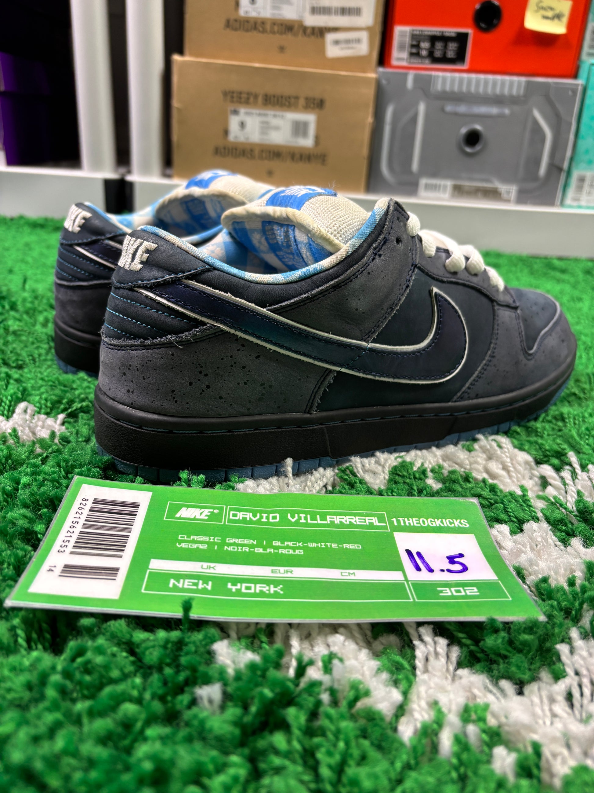Nike Sb Blue Lobsters - Size 11.5