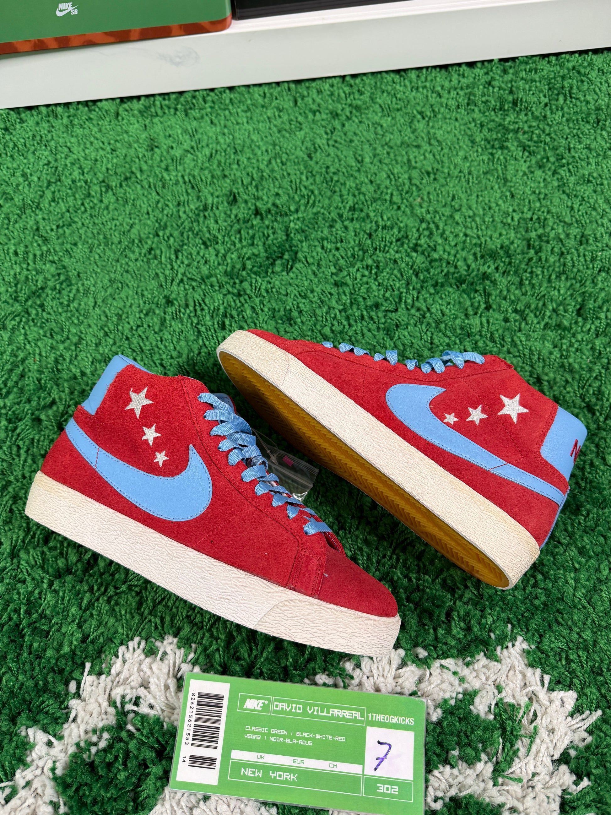 Nike Sb Vanilla Ice Blazers - Size 7