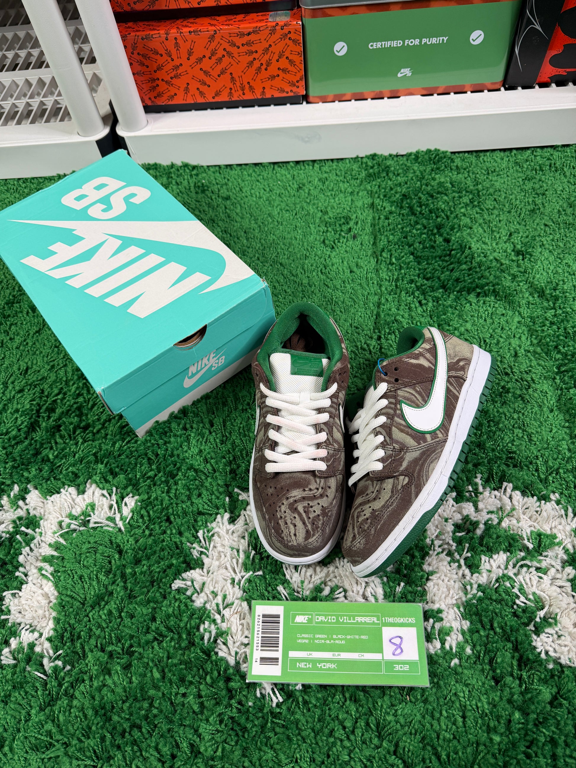 Nike Sb Coffee Lovers - Size 8