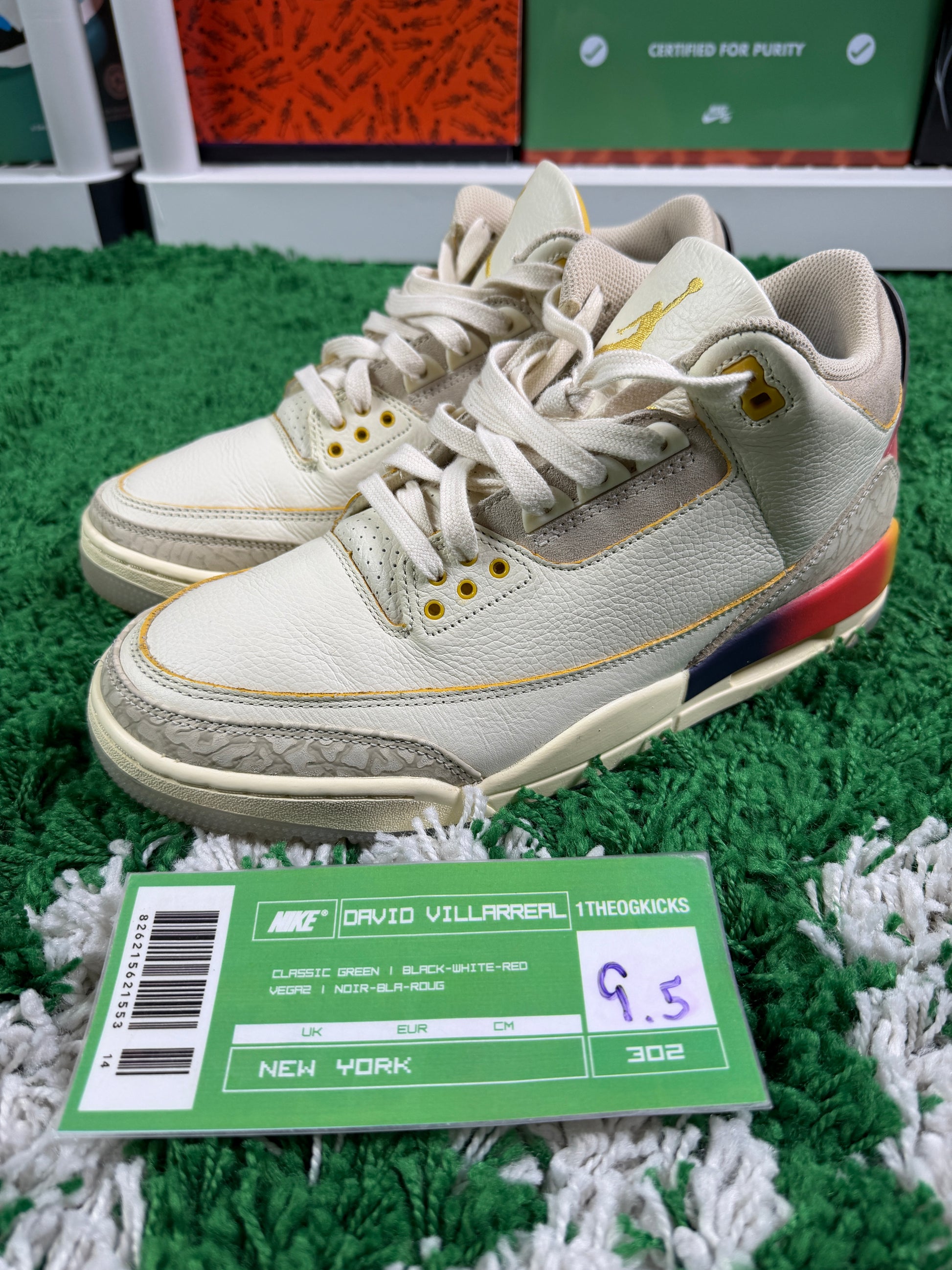 Jordan 3 J Balvin - Size 9.5