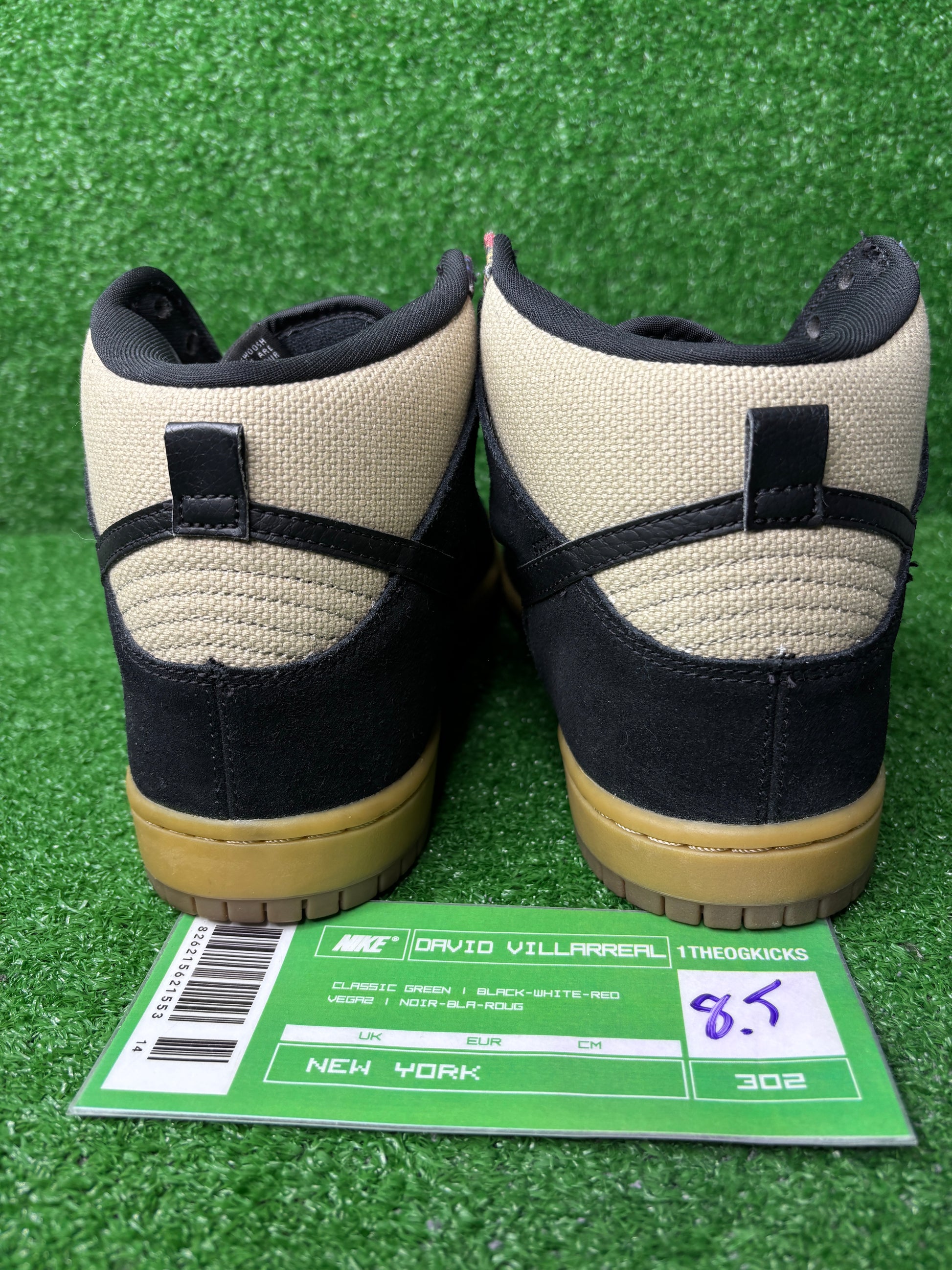 Nike Sb Hackett Sacks - Size 8.5