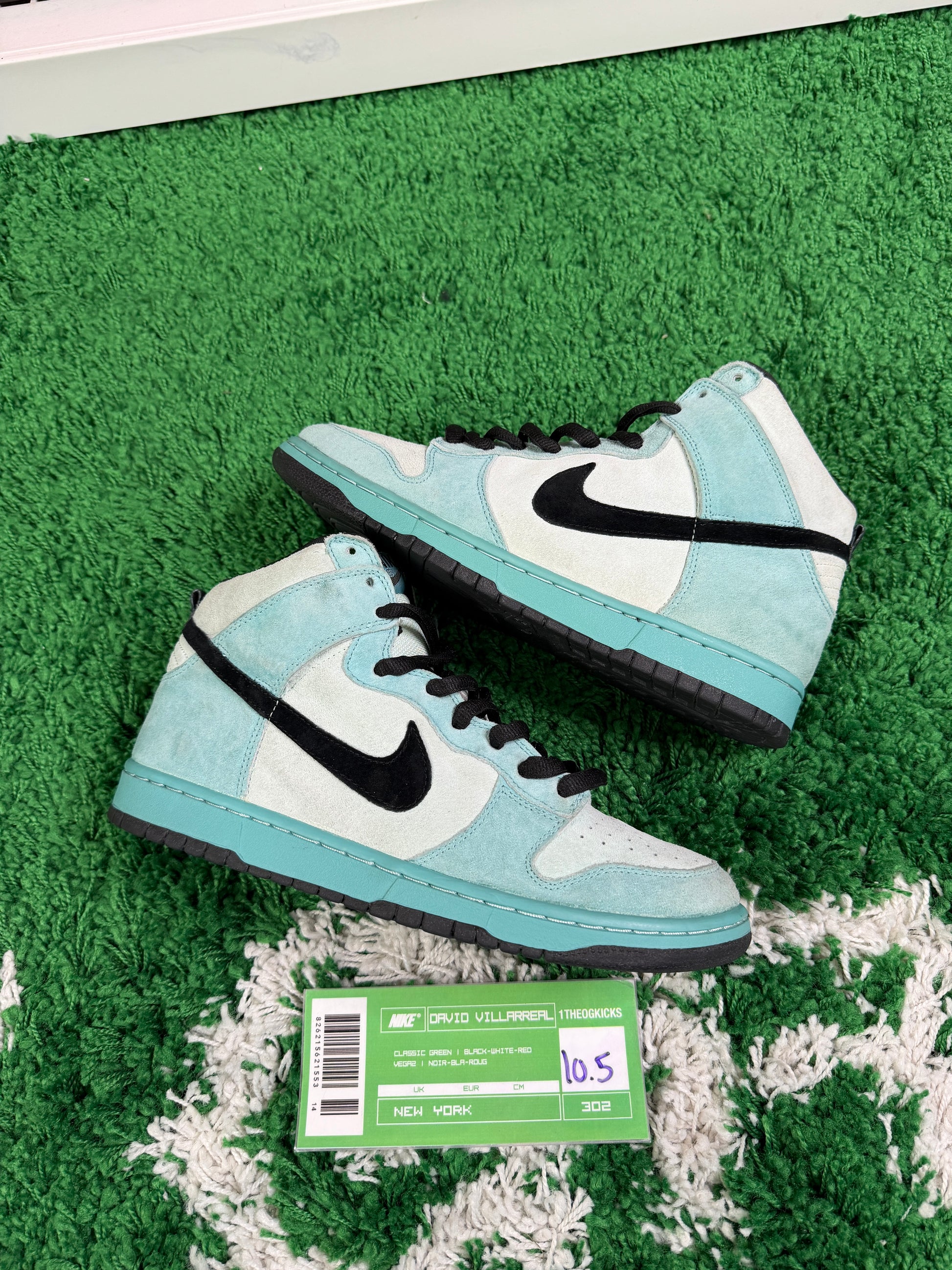 Nike Sb Sea Crystal Highs - Size 10