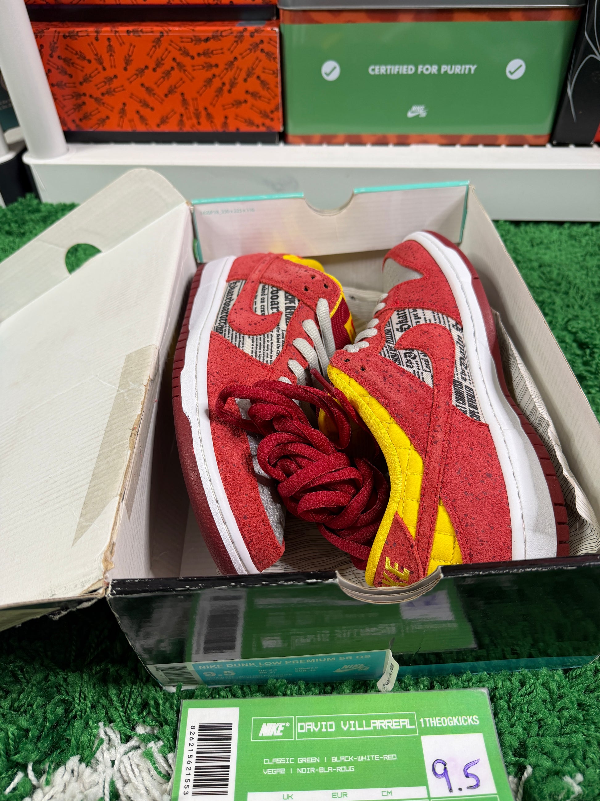 Nike Sb Crawfish - Size 9.5