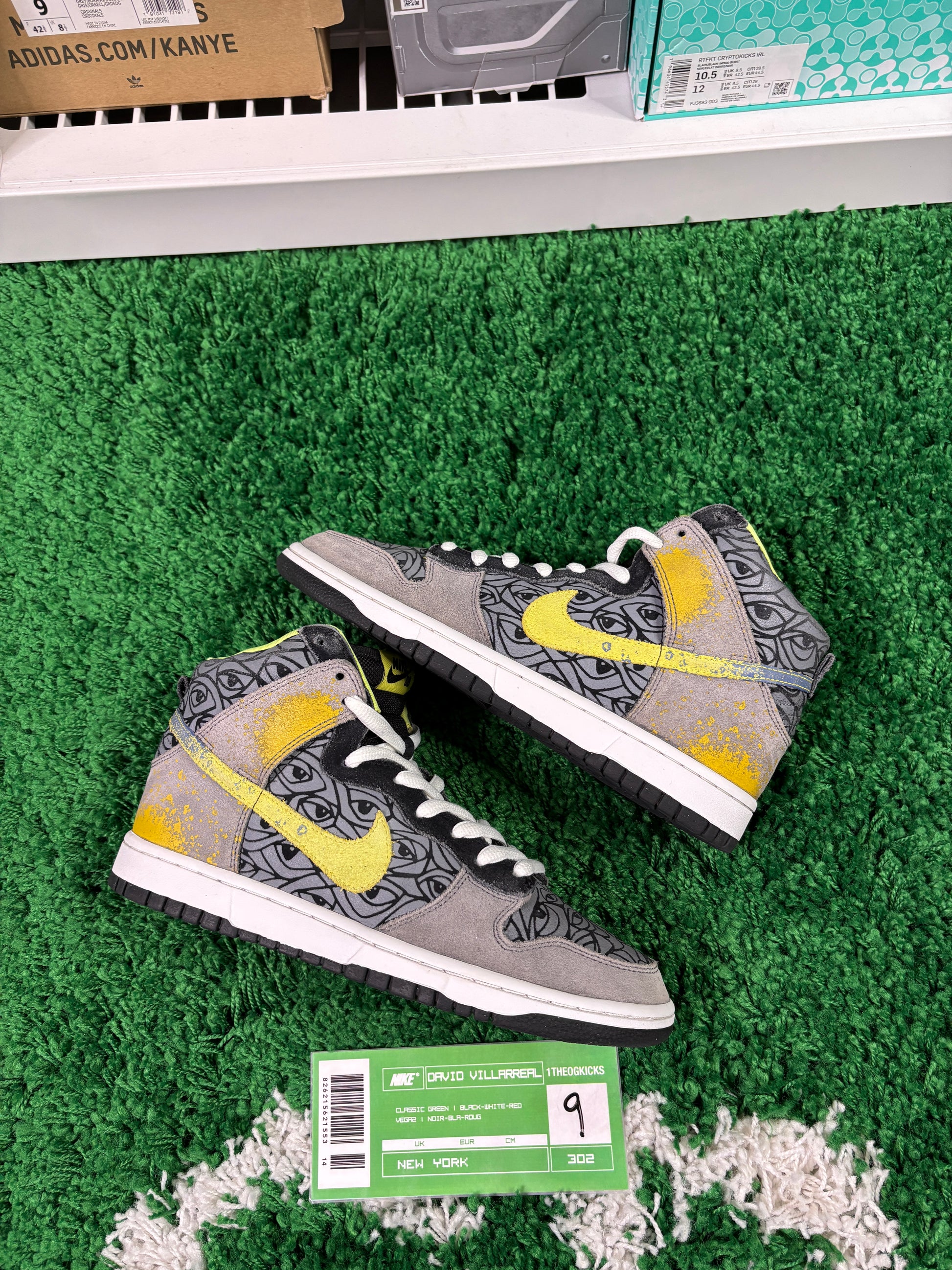 Nike Sb Ron Cameron Sample Set - Size 9