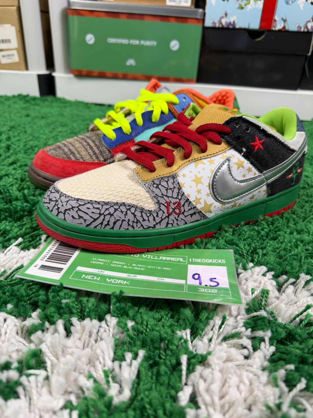 Nike Sb What The Dunks - Size 9.5