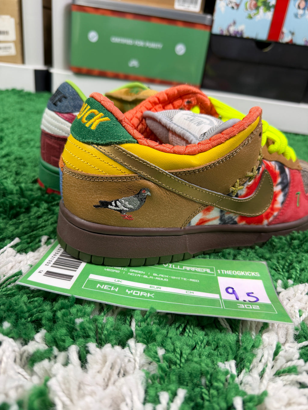 Nike Sb What The Dunks - Size 9.5