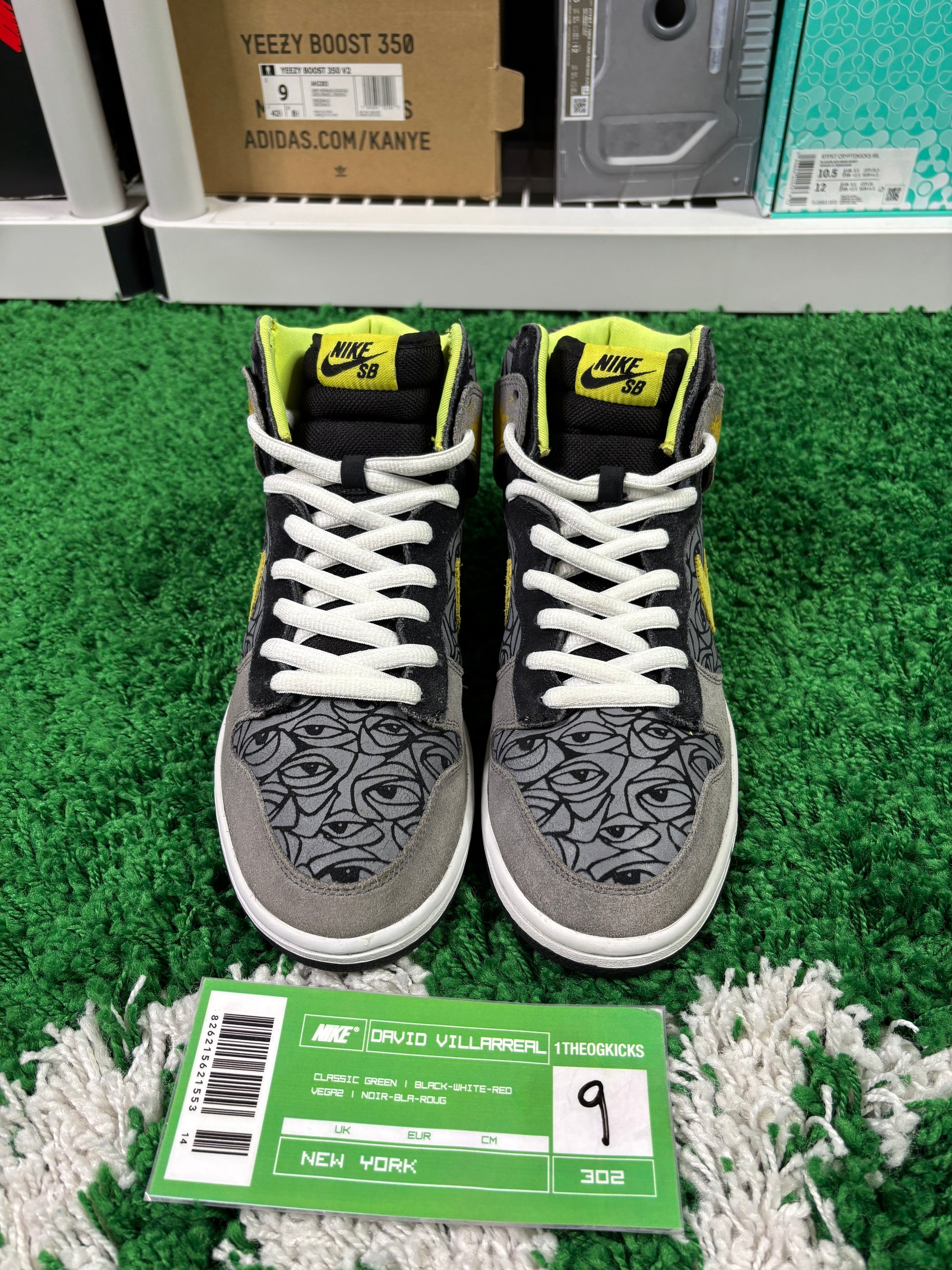 Nike Sb Ron Cameron Sample Set - Size 9