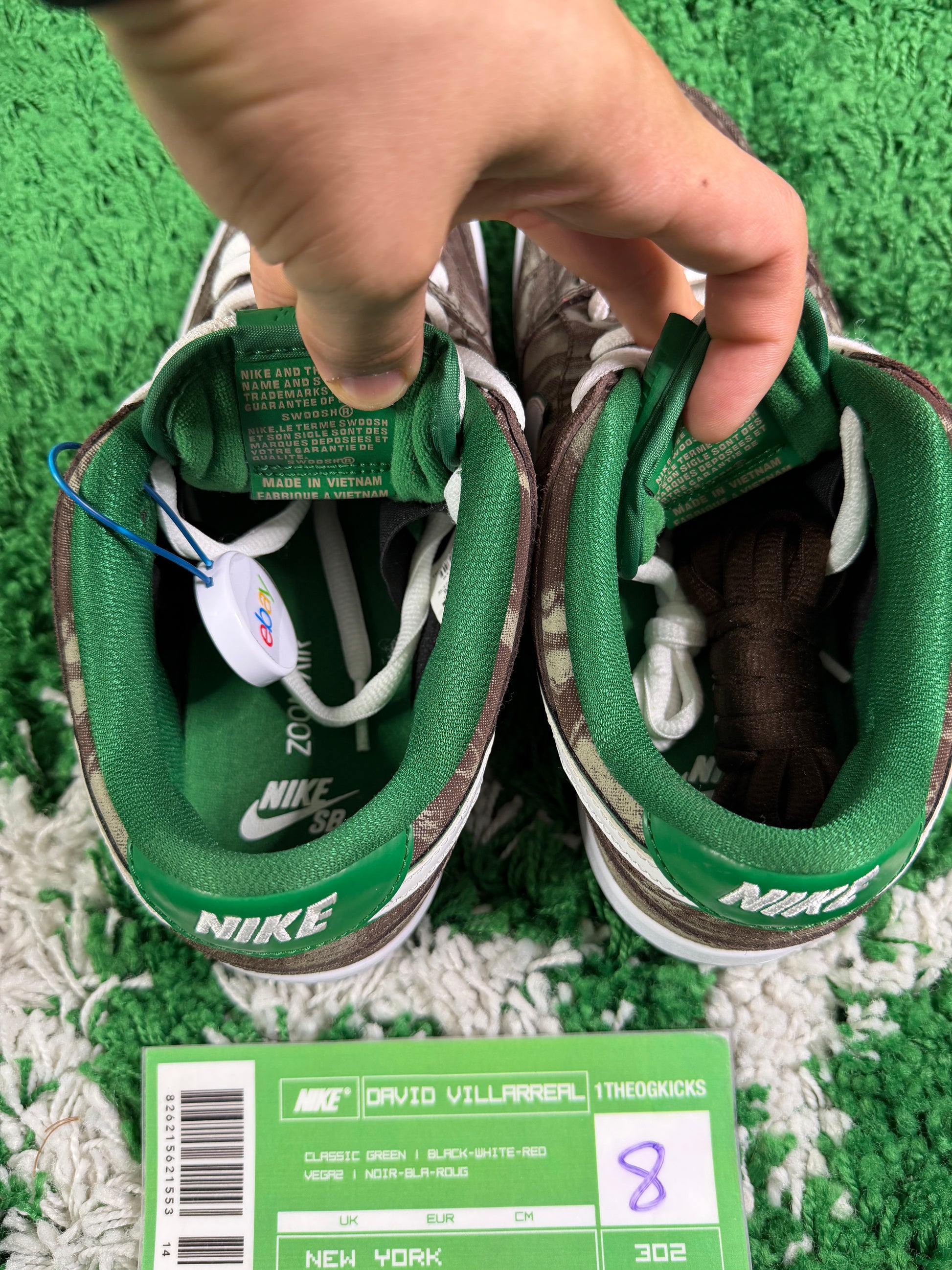 Nike Sb Coffee Lovers - Size 8