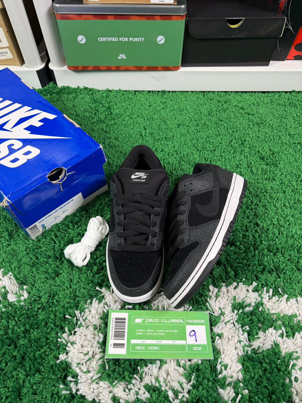 Nike Sb Entourage "Lights out" Samples - Size 9