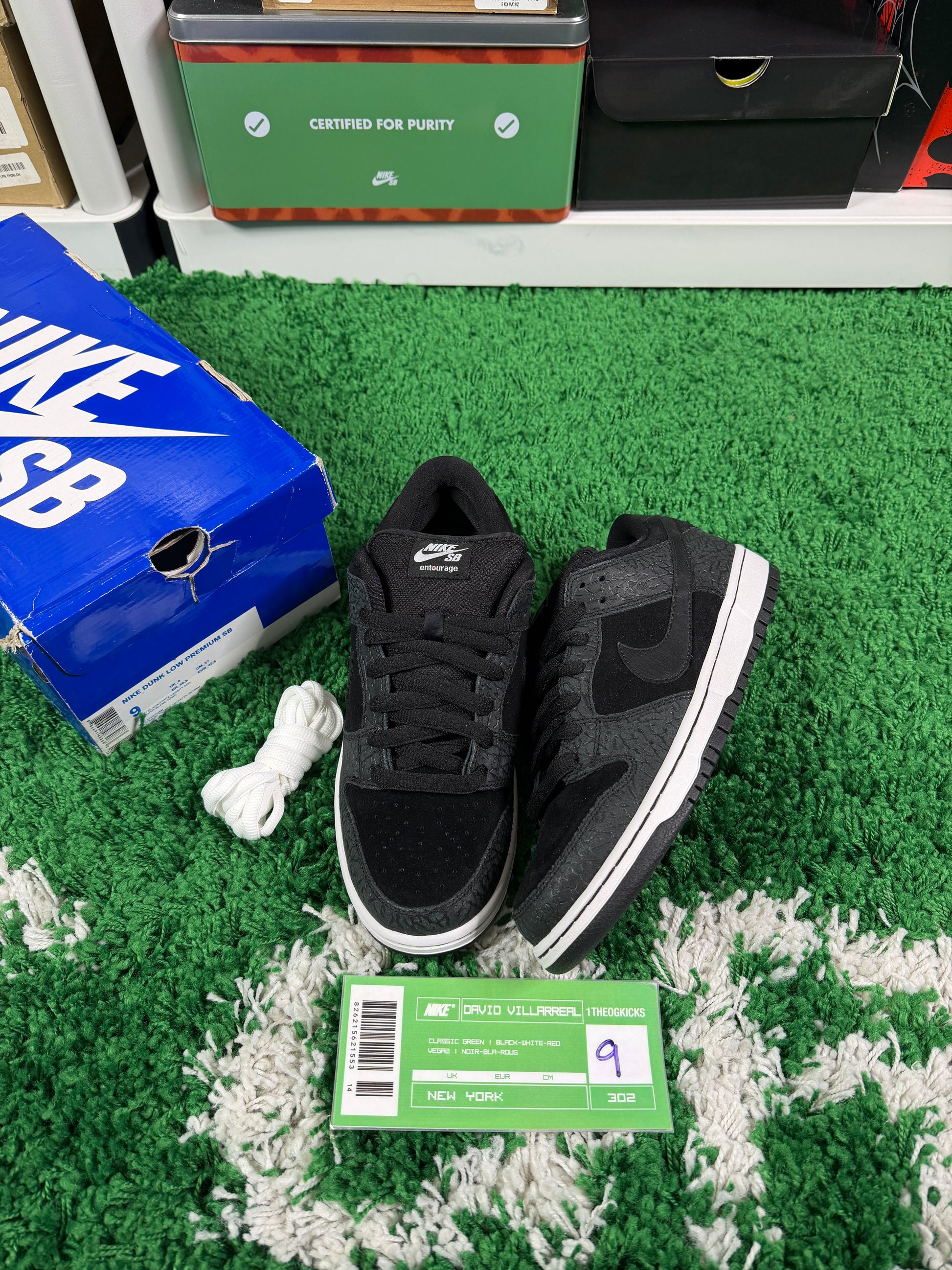 Nike Sb Entourage "Lights out" Samples - Size 9