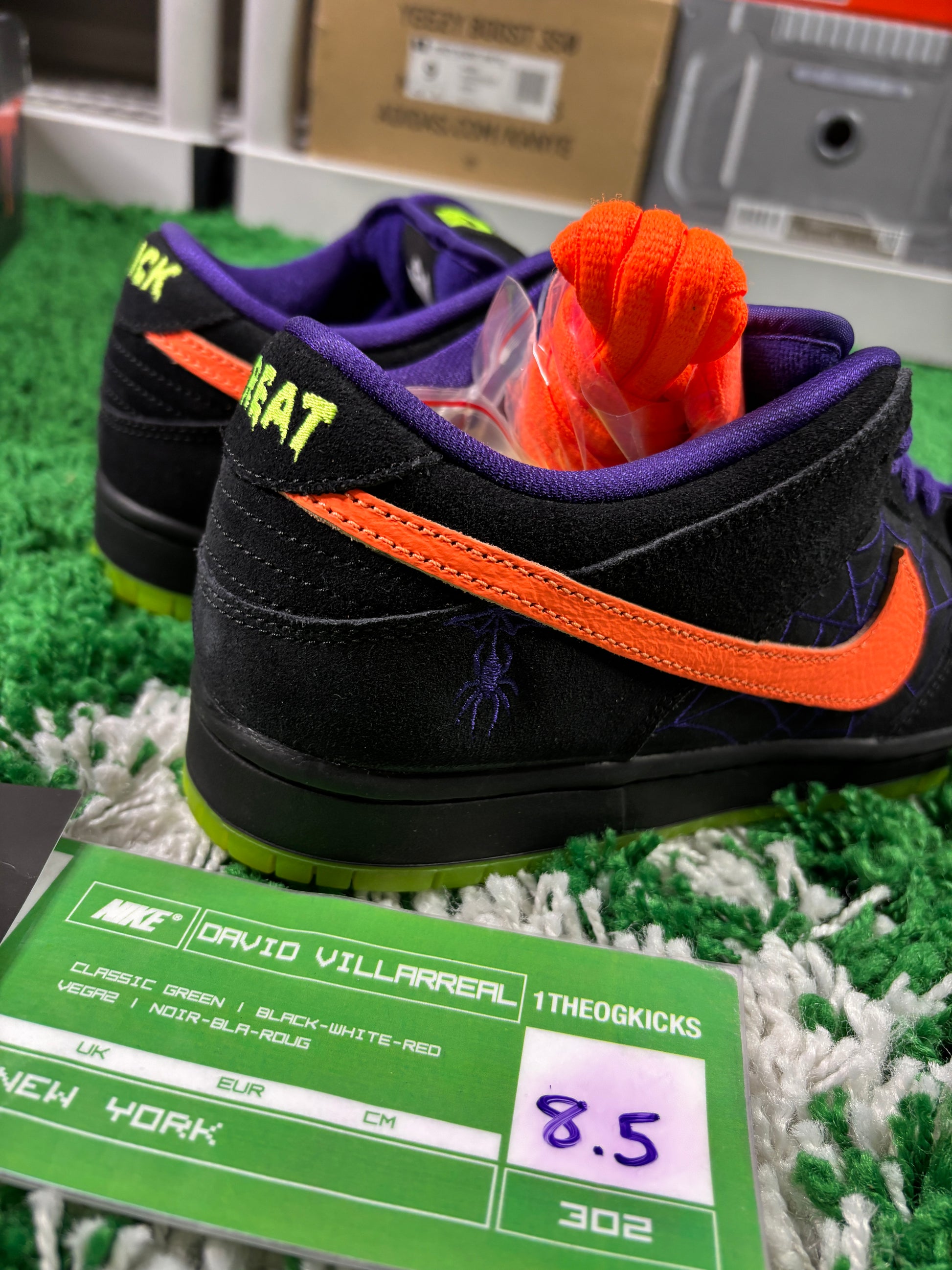 Nike Sb Night Of Mischief Special Box - Size 8.5