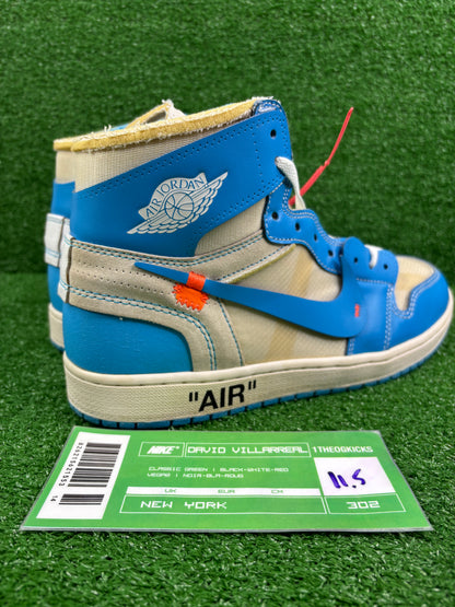 Jordan 1 OFF WHITE UNC - size 11.5