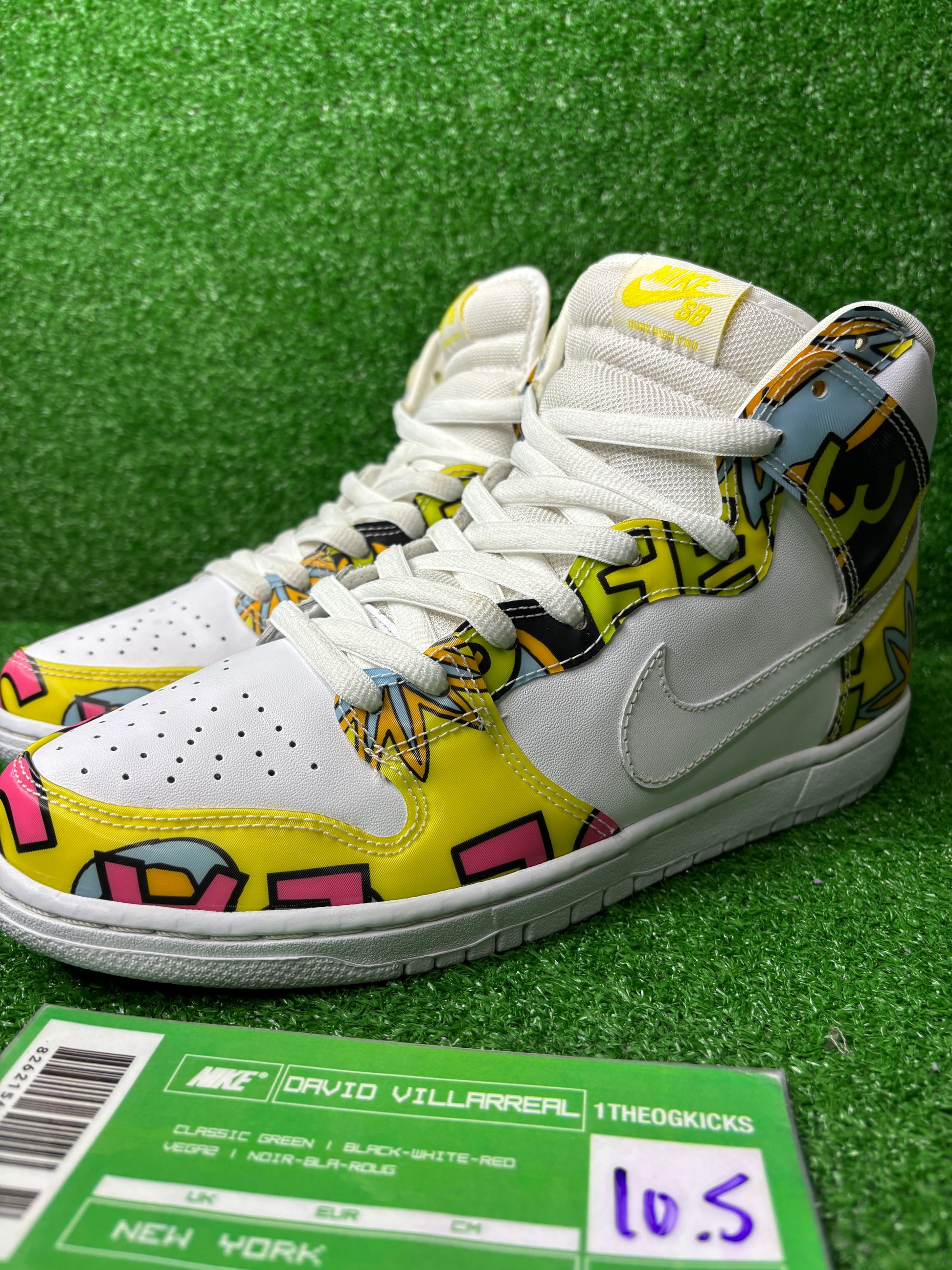 Nike Sb De La Soul High - Size 10.5