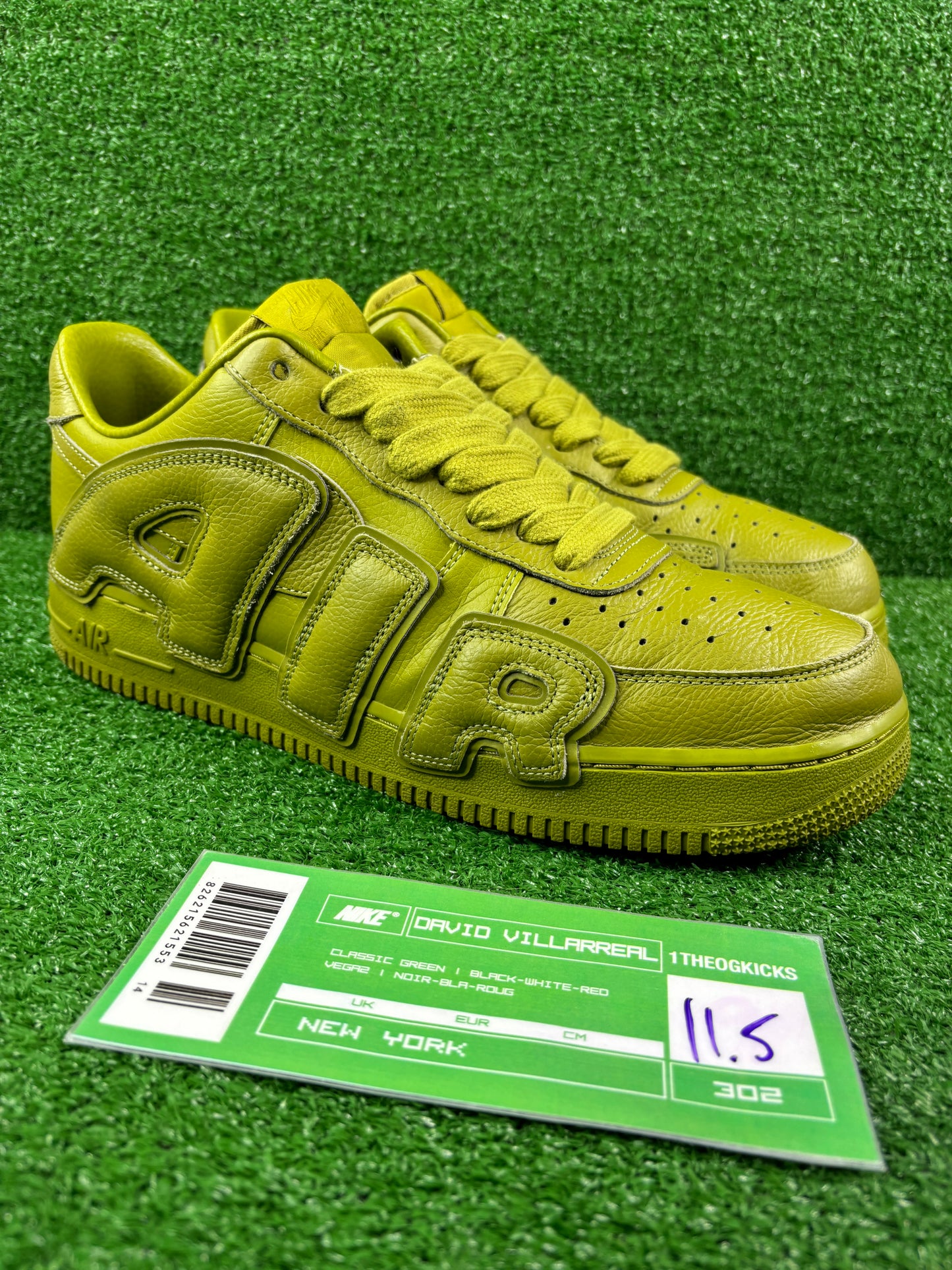 Nike Air force 1 CPFM Moss - Size 11.5