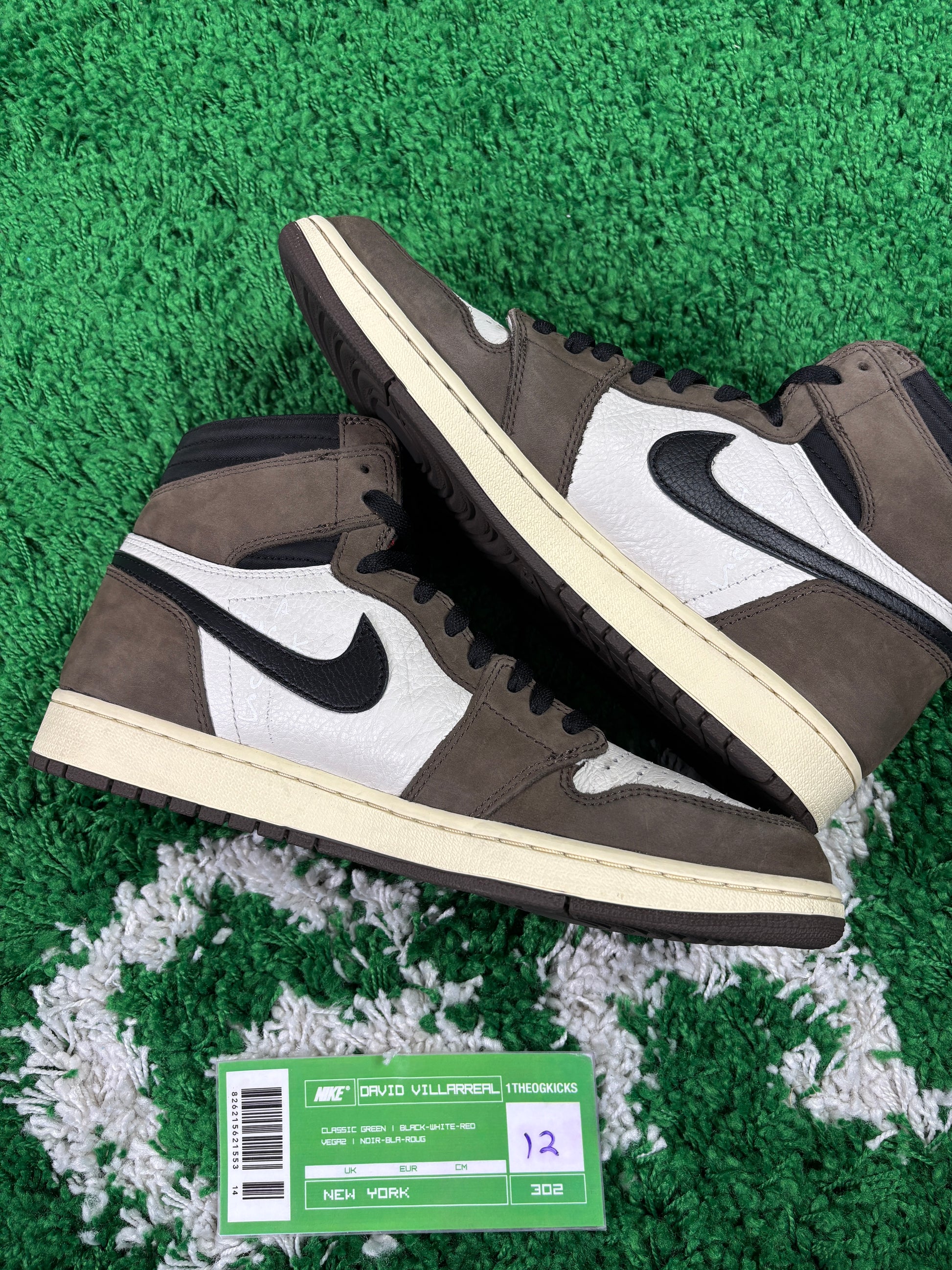 Jordan 1 Travis Scott Mocha - Size 12