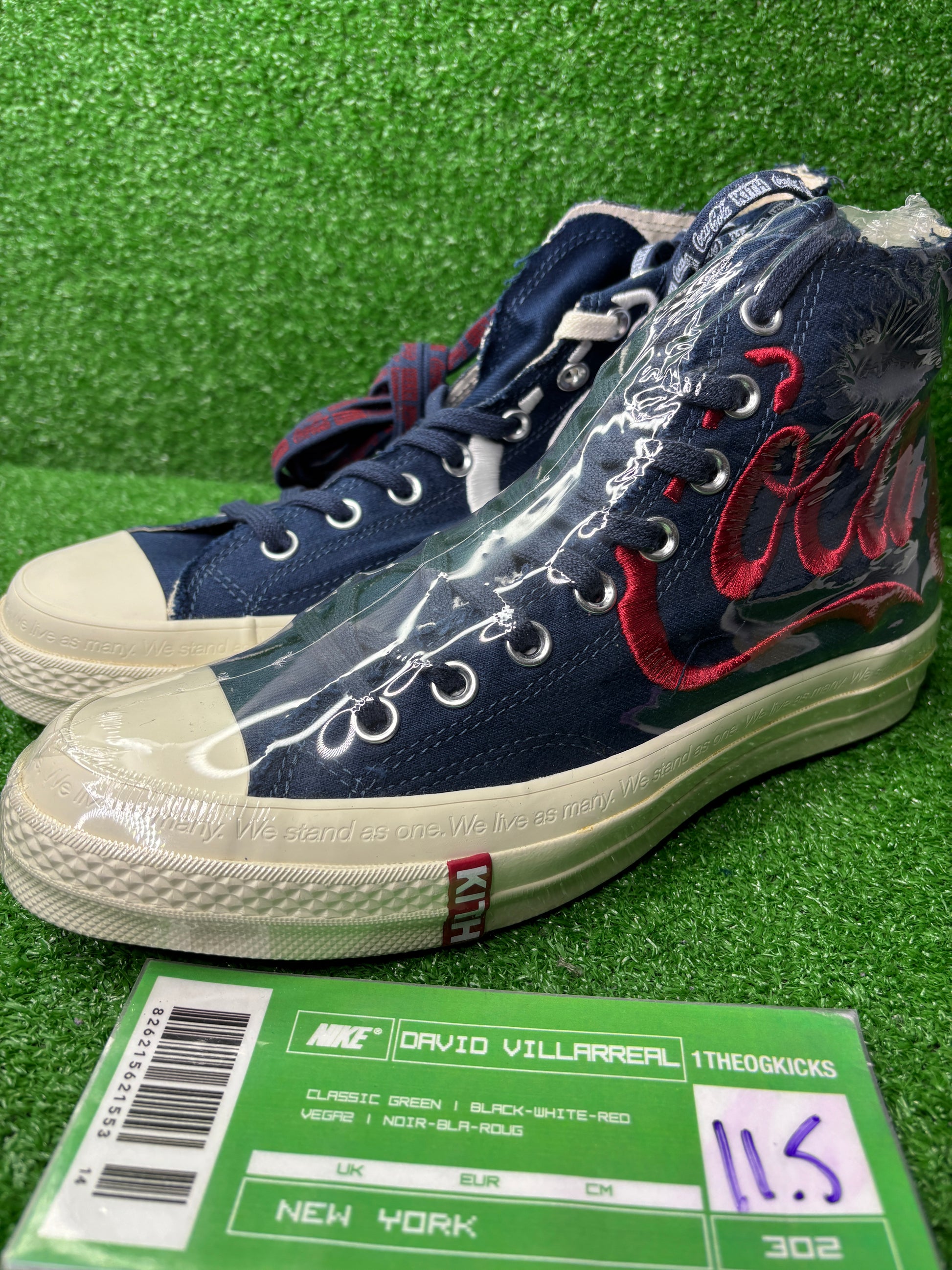 Converse x Kith x Coca Cola - Size 11.5