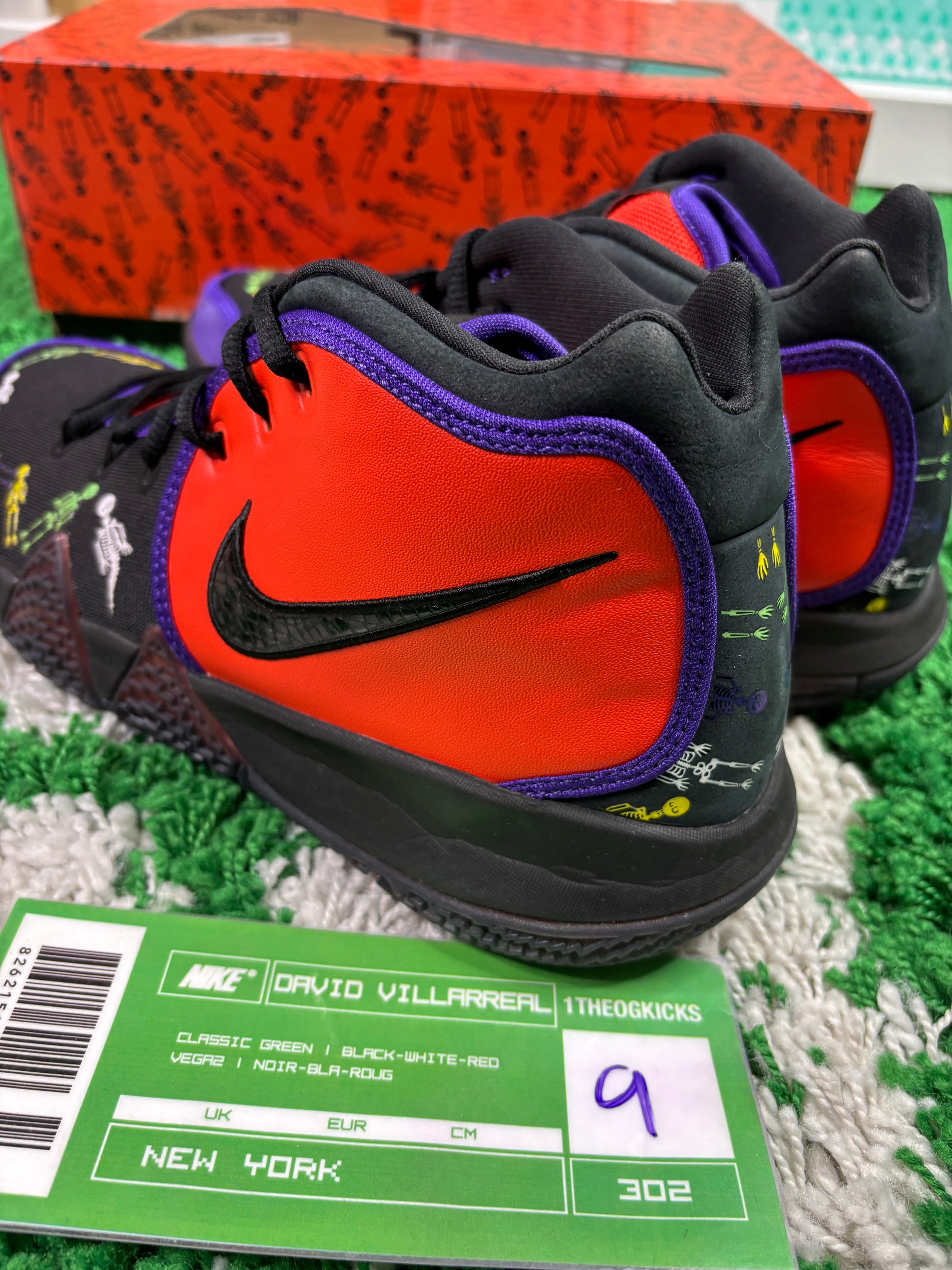 Nike Kyrie Day of the Dead Sample - Size 8.5