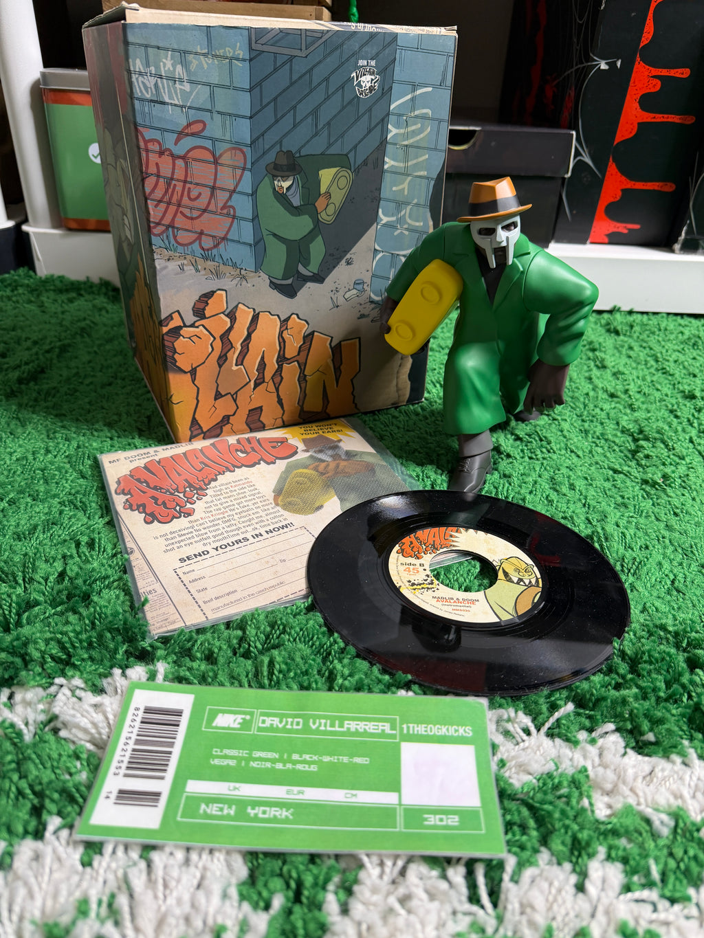 MF Doom x Madlib Madvillain Figure - 7" “Avalanche”