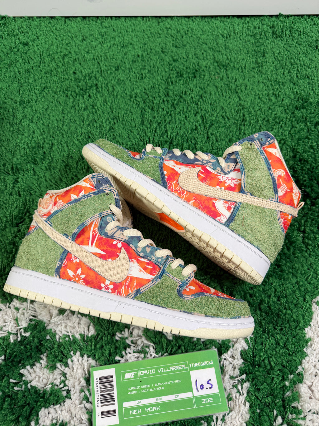 Nike Sb Hawaii High *Carved* - Size 10.5