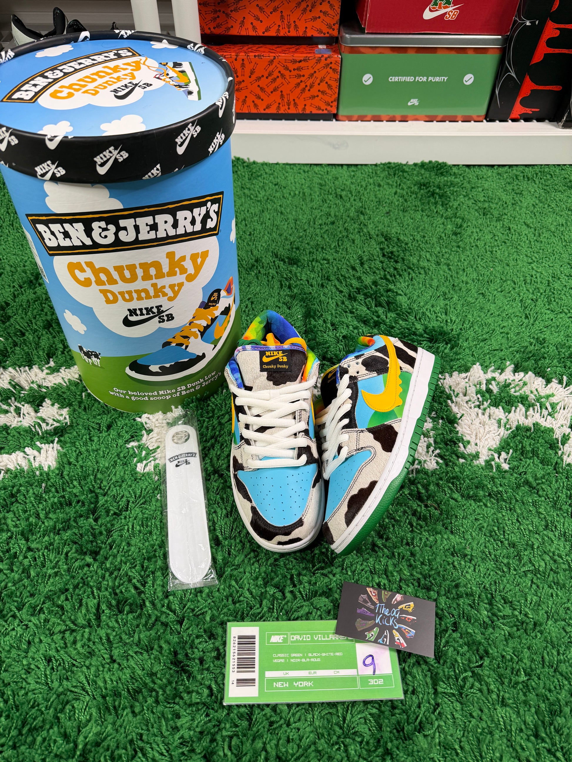 Nike Sb Chunky Dunky Special Box New - Size 9